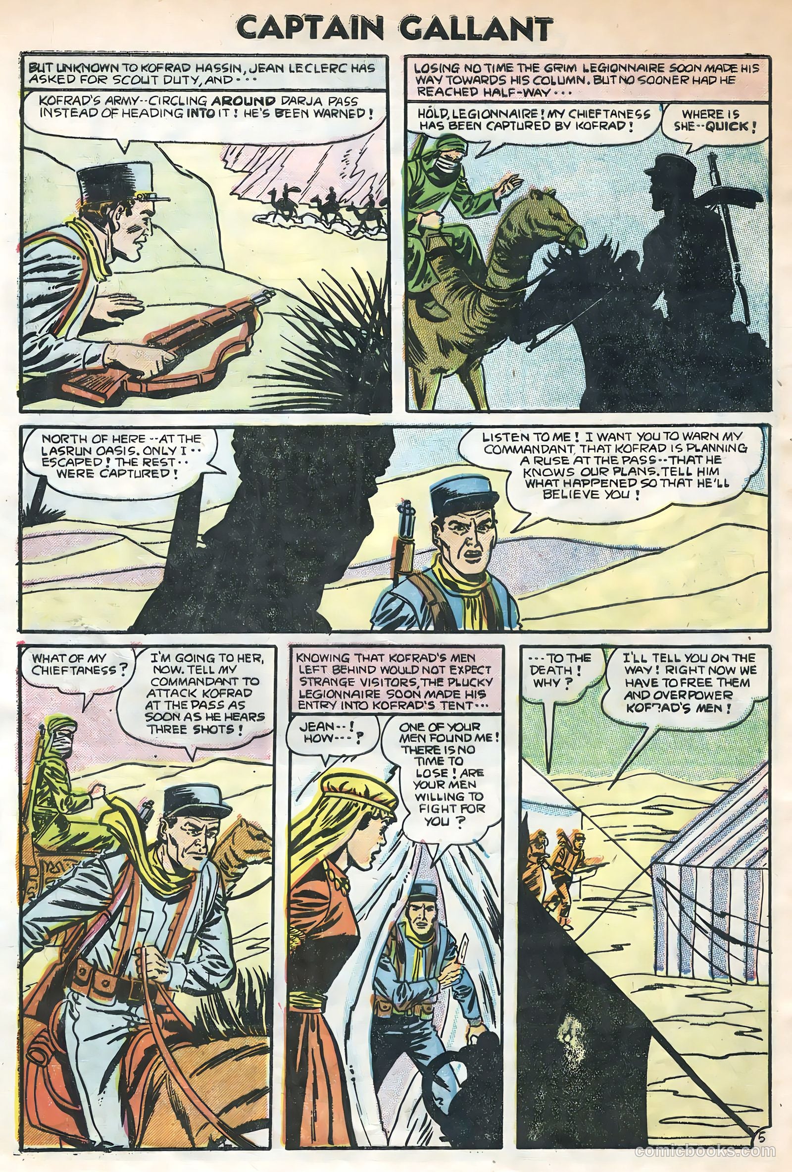 Captain Gallant #2 (1955) — page 32 of 36