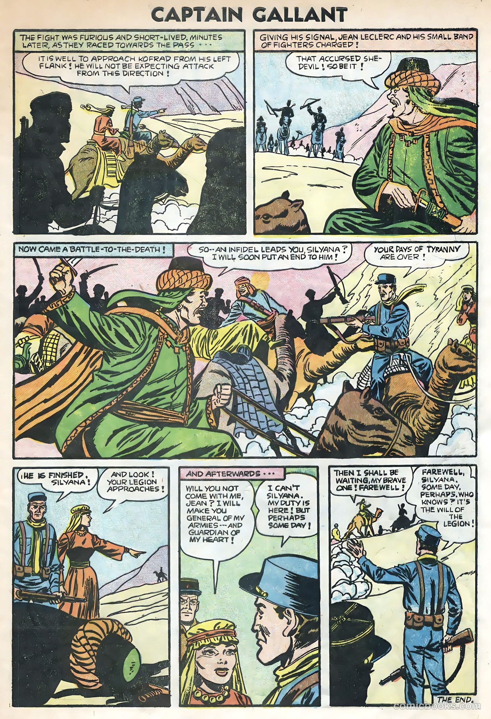 Captain Gallant #2 (1955) — page 33 of 36
