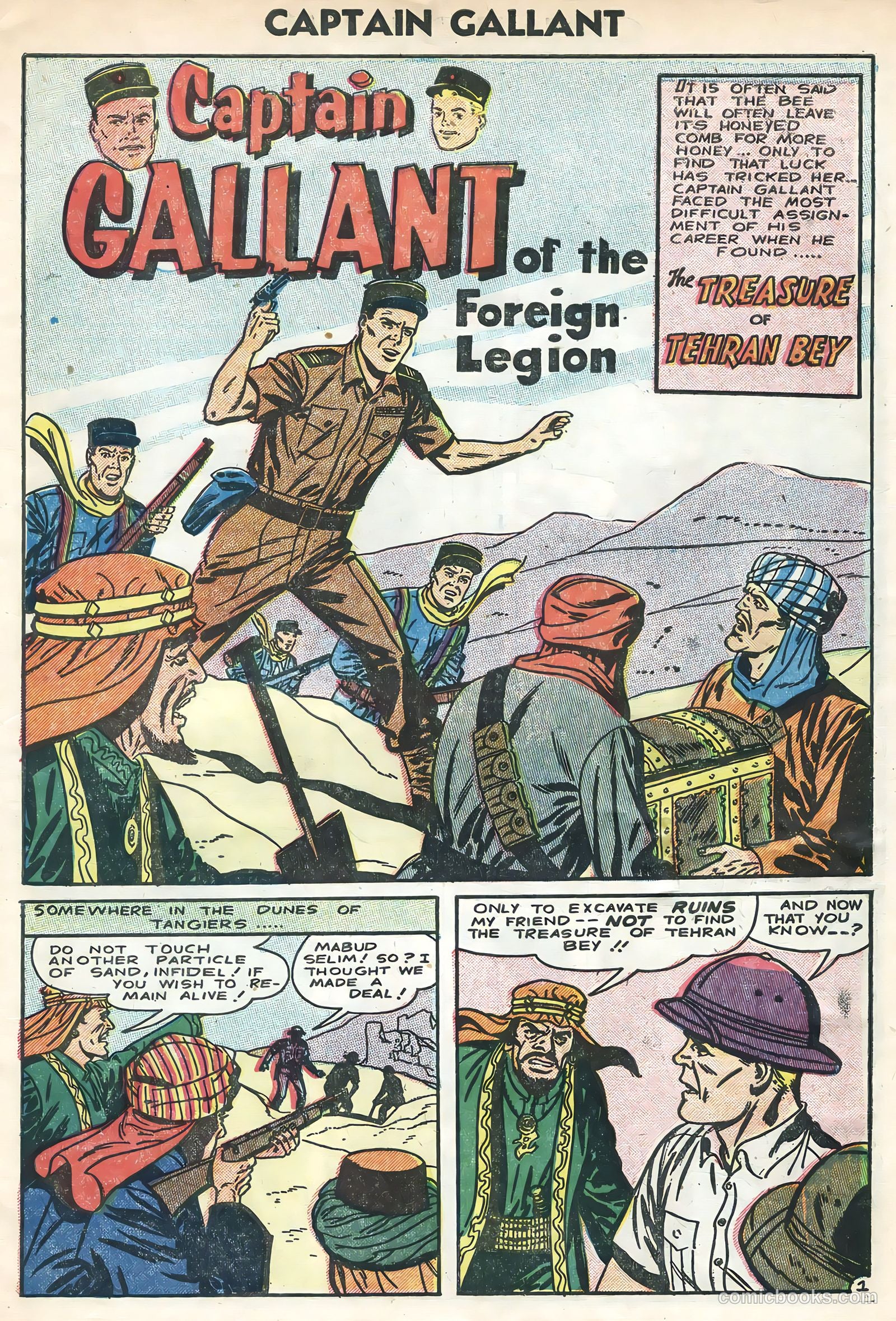 Captain Gallant #3 (1956) — page 3 of 36