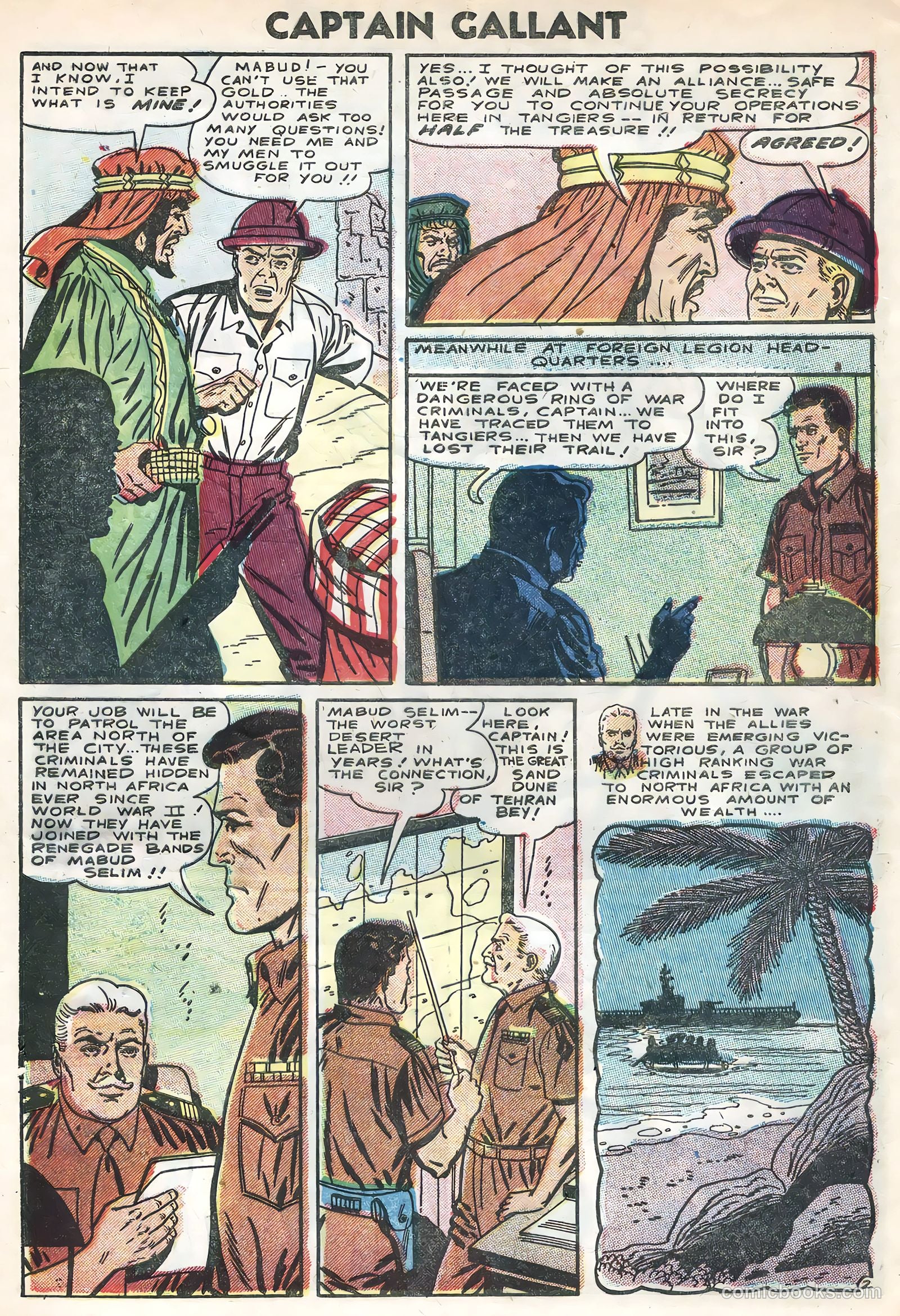 Captain Gallant #3 (1956) — page 4 of 36