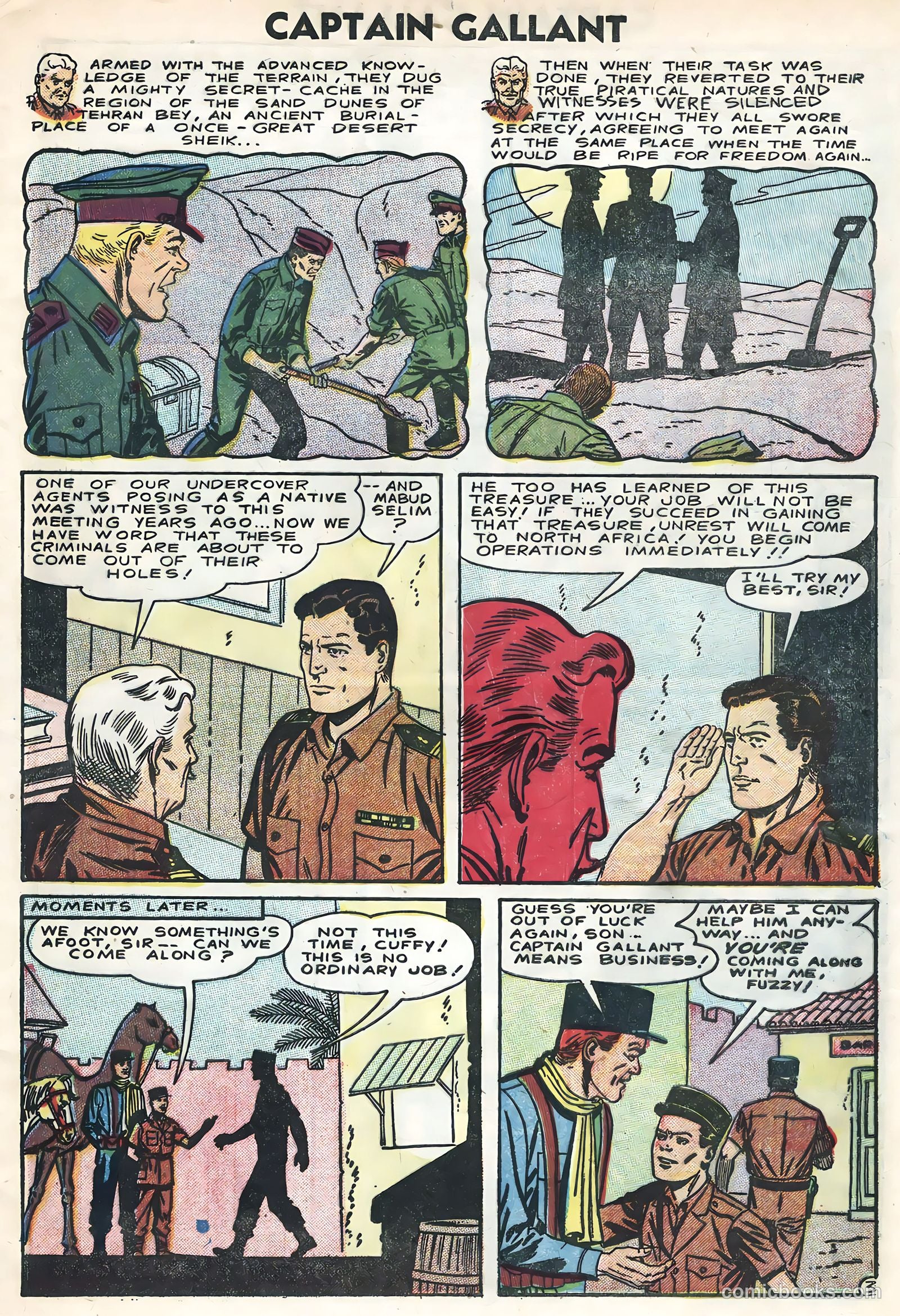 Captain Gallant #3 (1956) — page 5 of 36