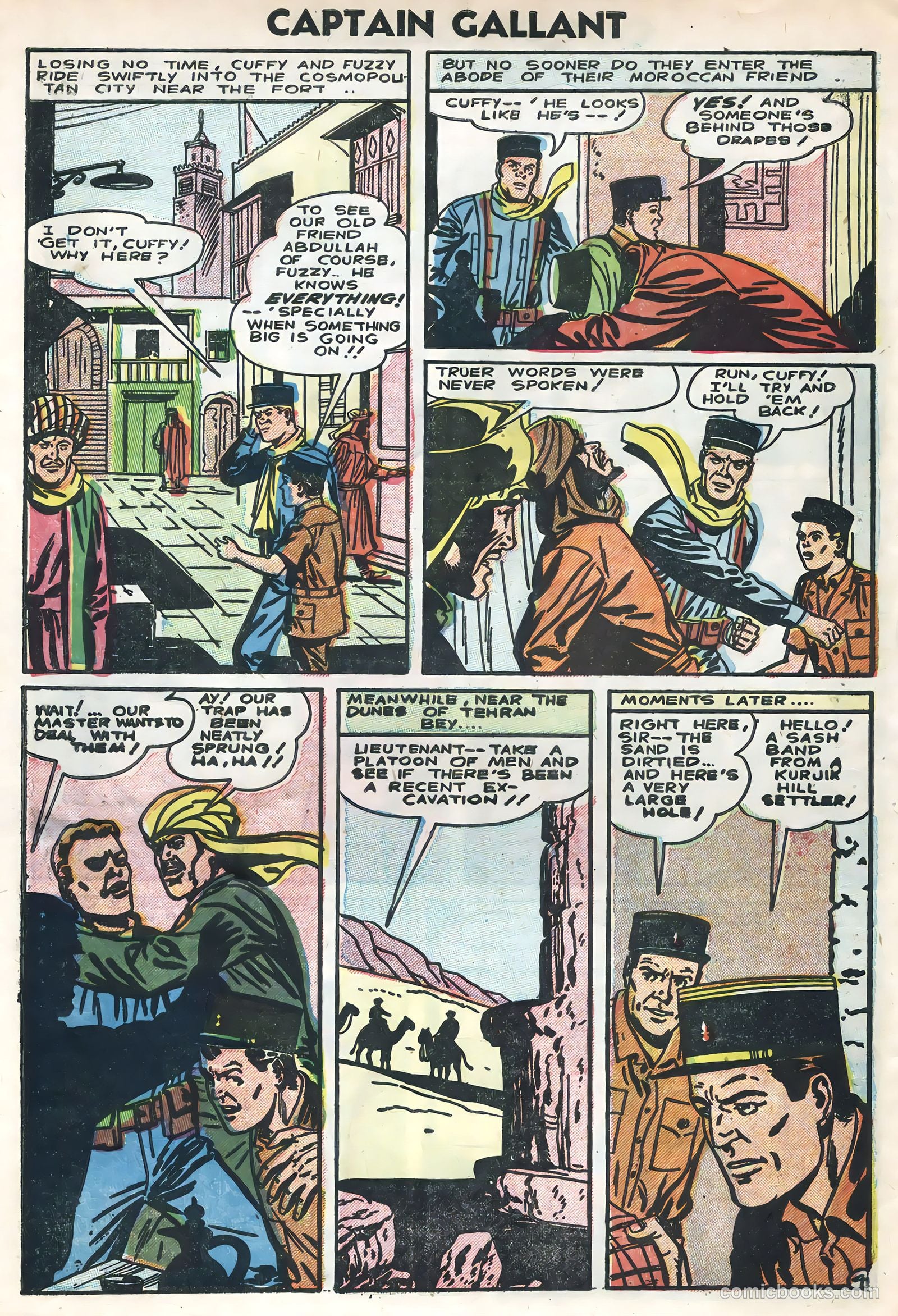 Captain Gallant #3 (1956) — page 6 of 36