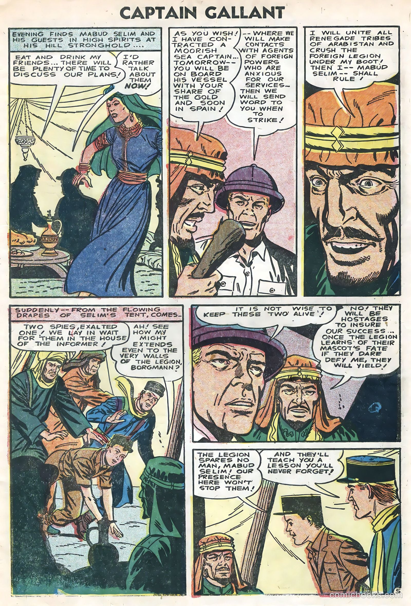 Captain Gallant #3 (1956) — page 7 of 36