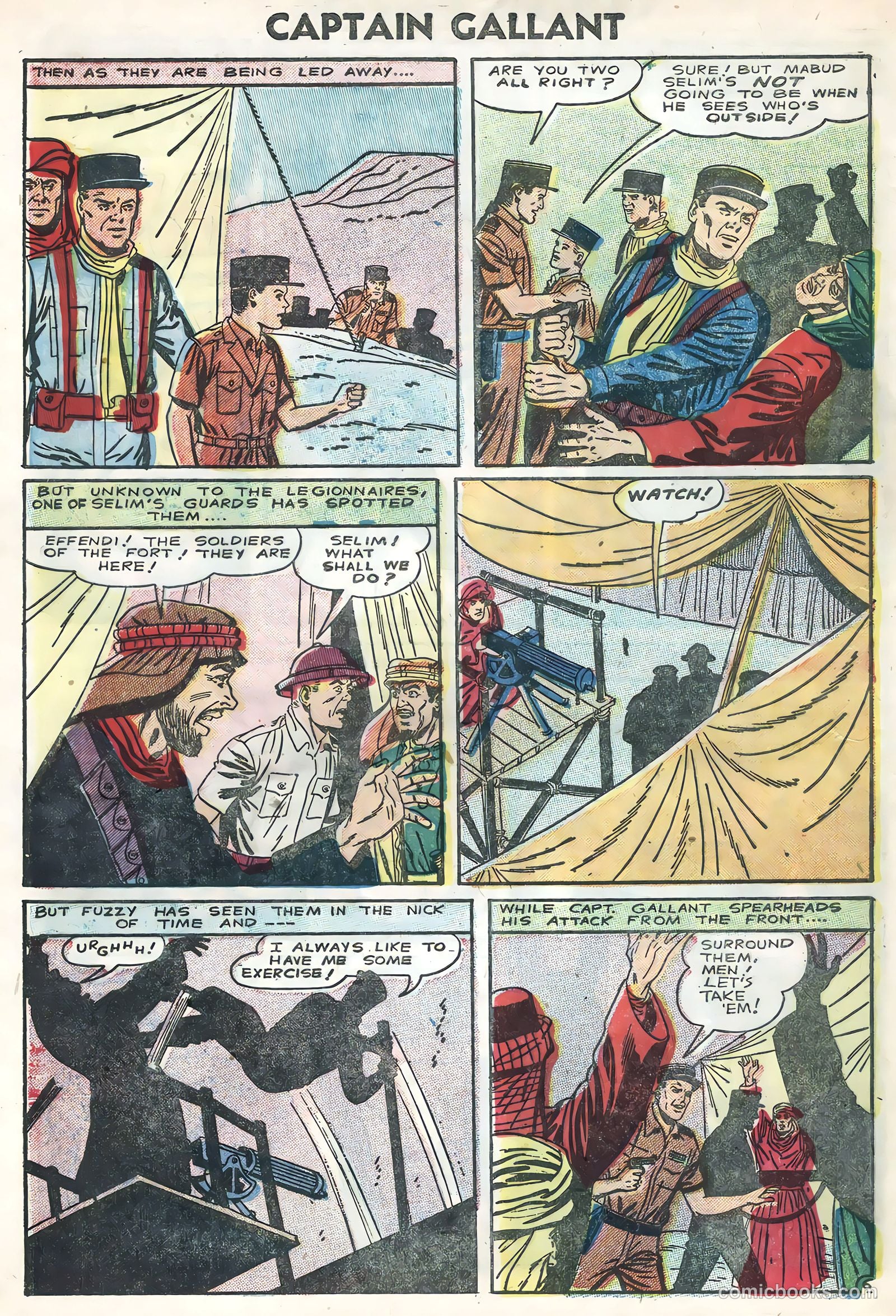 Captain Gallant #3 (1956) — page 8 of 36