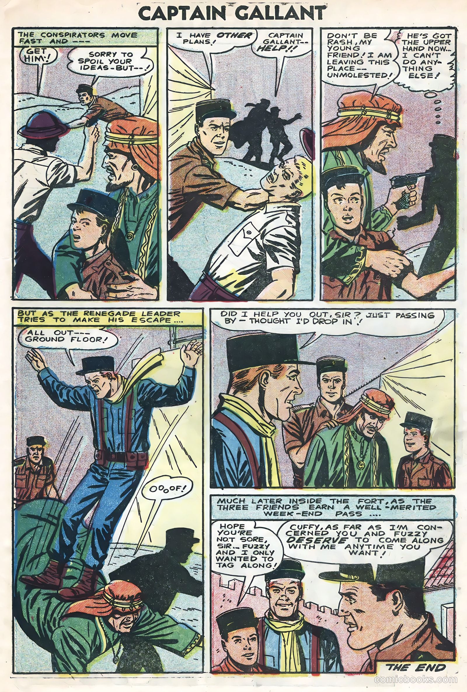 Captain Gallant #3 (1956) — page 9 of 36