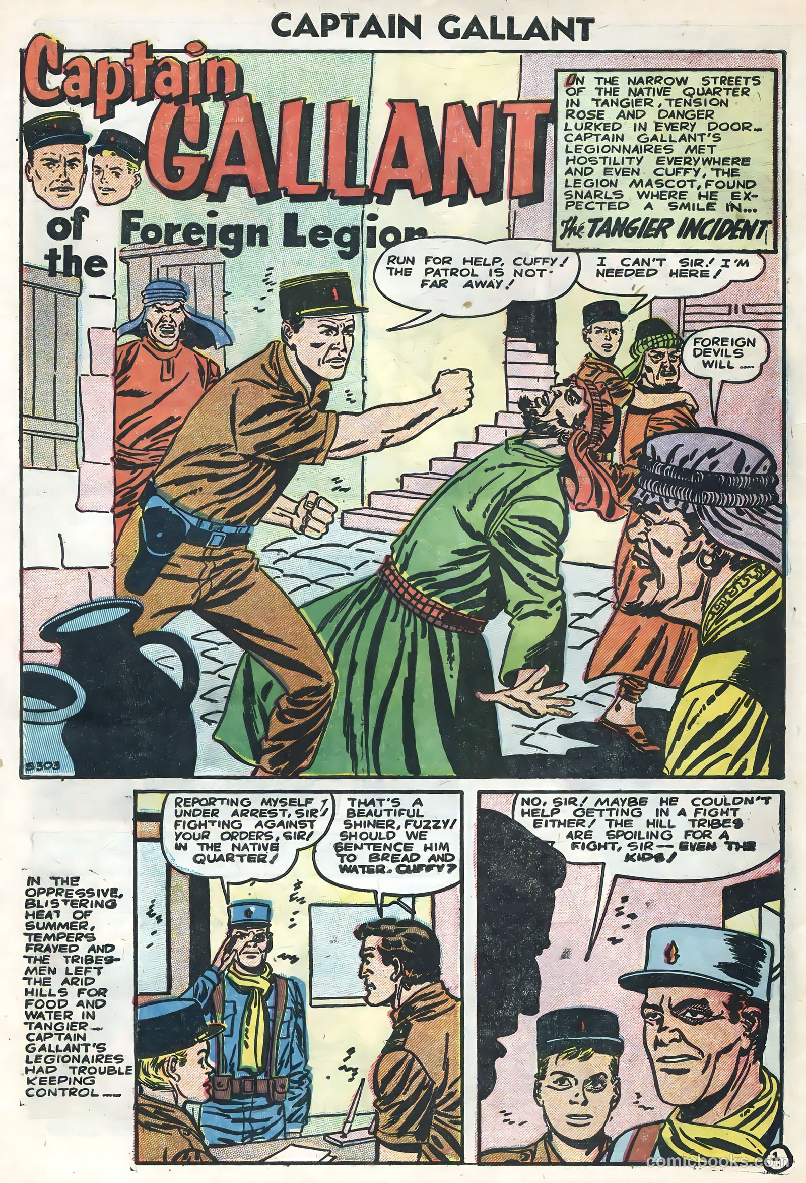 Captain Gallant #3 (1956) — page 10 of 36