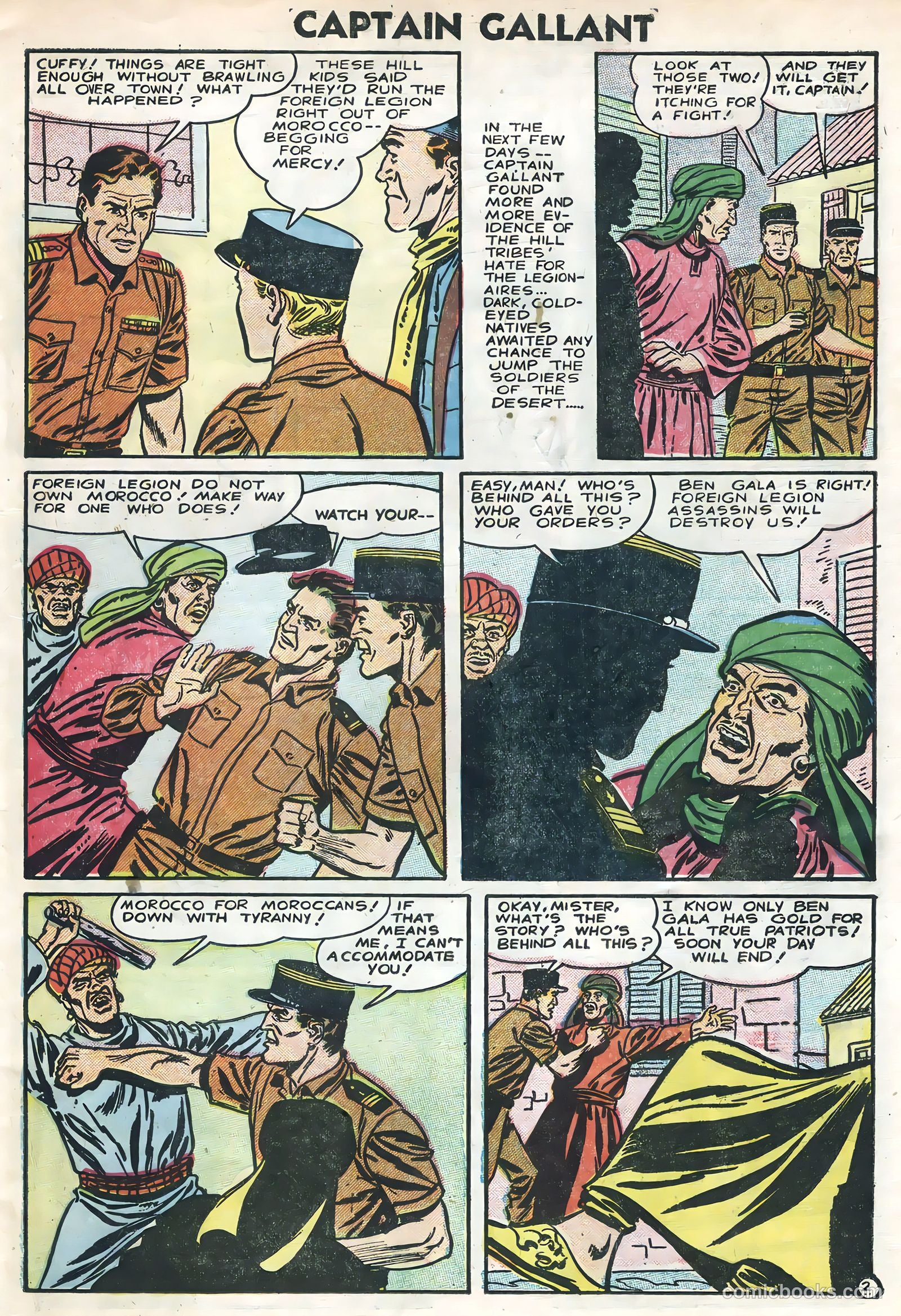 Captain Gallant #3 (1956) — page 11 of 36