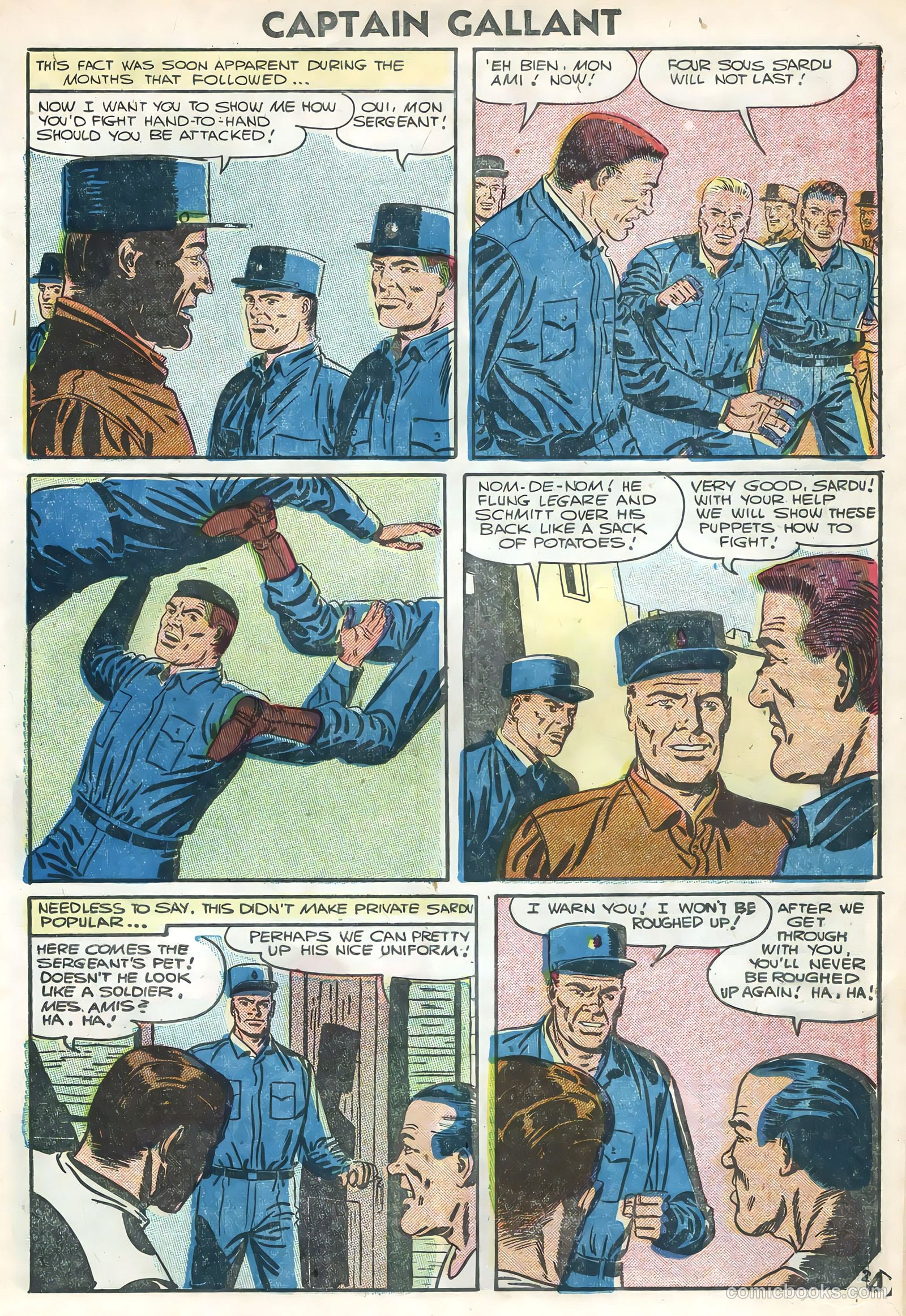 Captain Gallant #3 (1956) — page 19 of 36