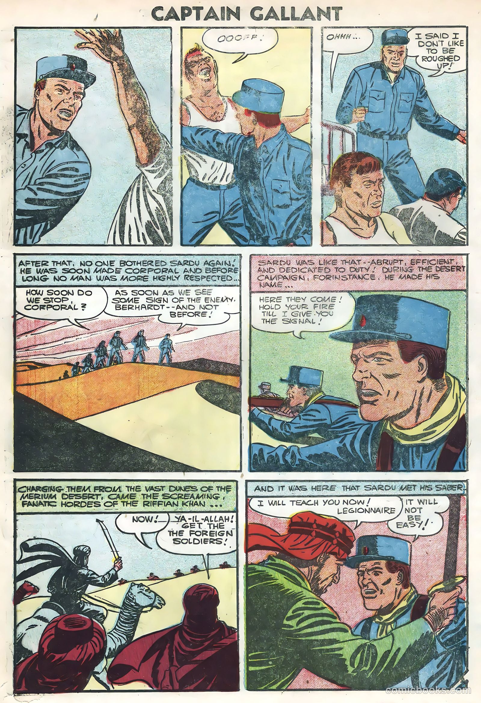 Captain Gallant #3 (1956) — page 20 of 36