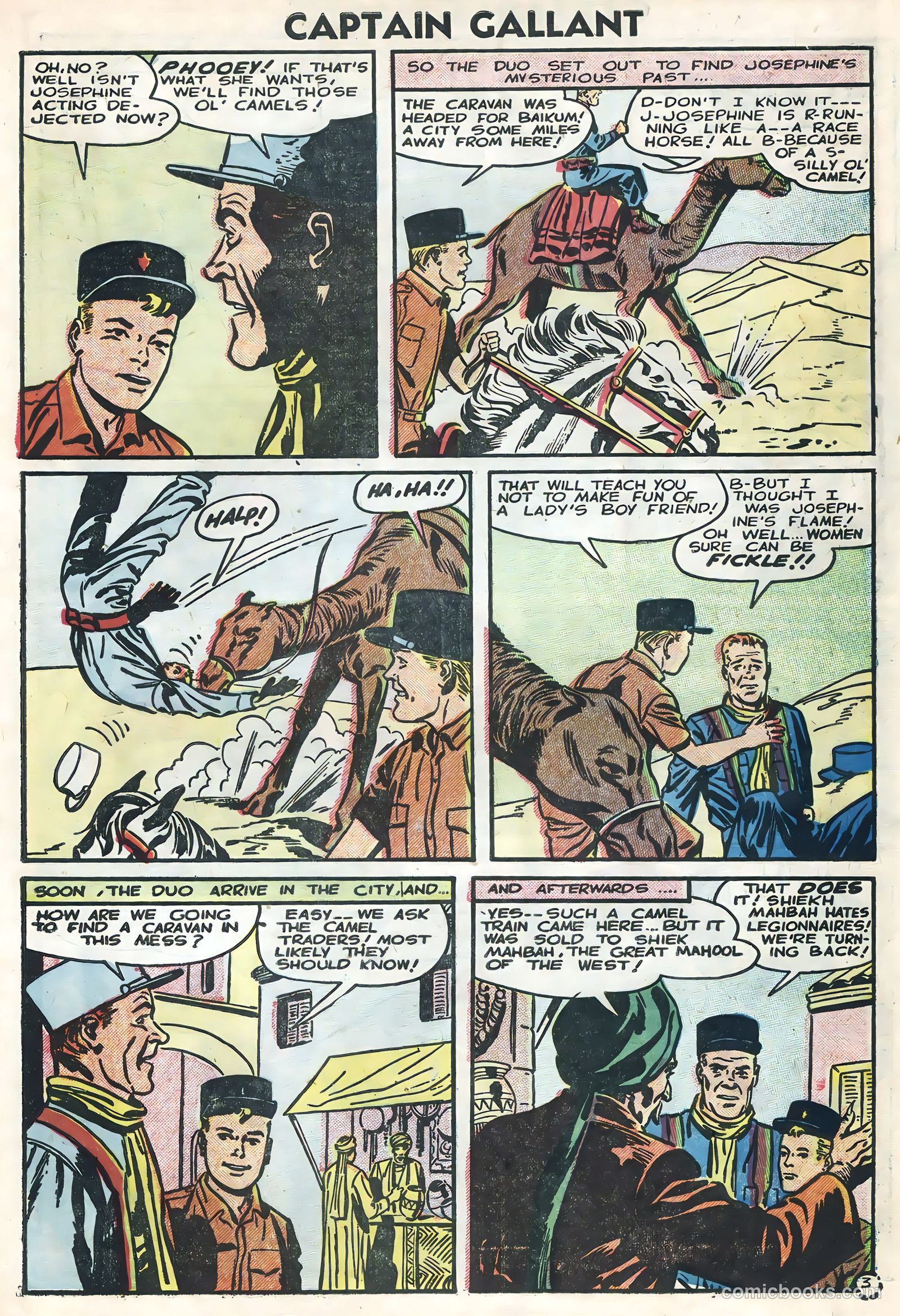 Captain Gallant #3 (1956) — page 27 of 36