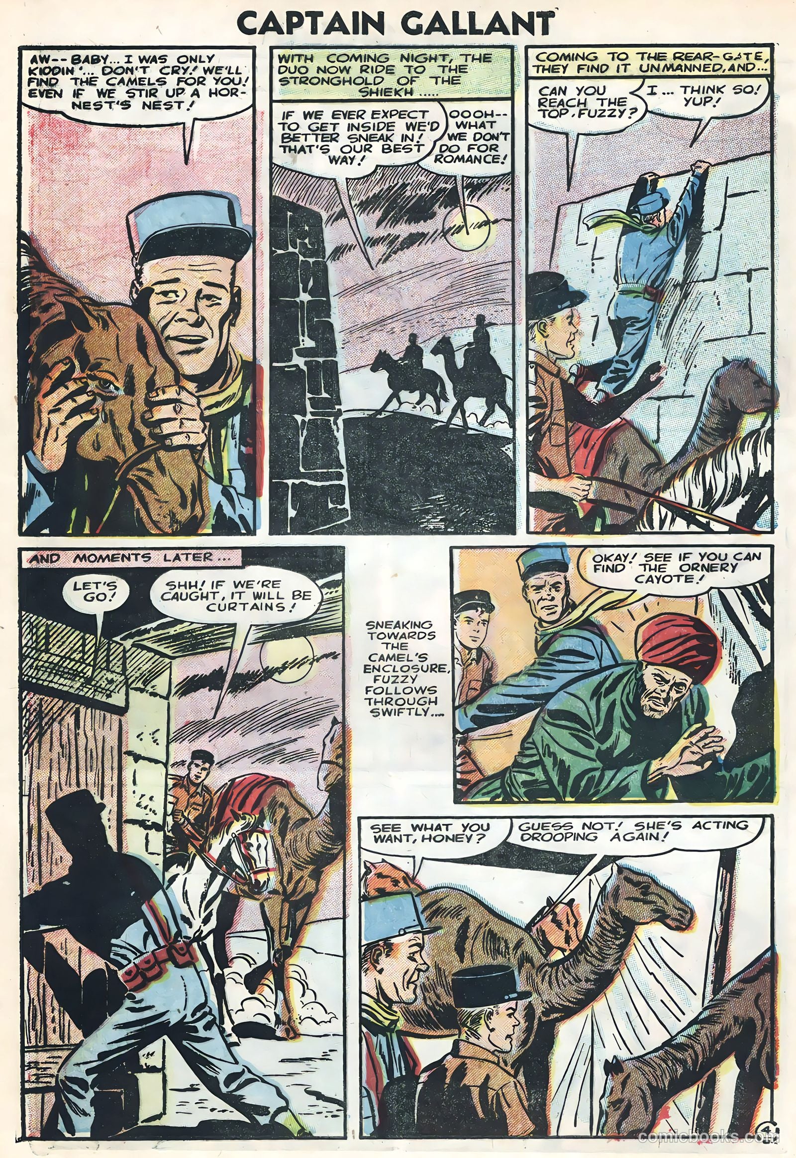 Captain Gallant #3 (1956) — page 28 of 36