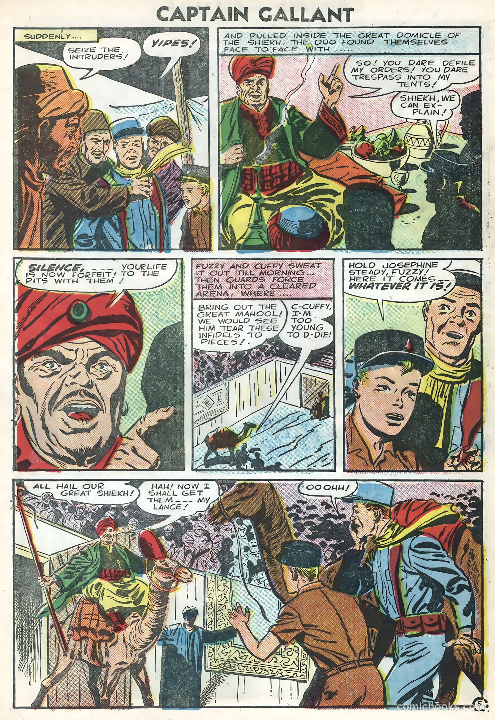 Captain Gallant #3 (1956) — page 29 of 36
