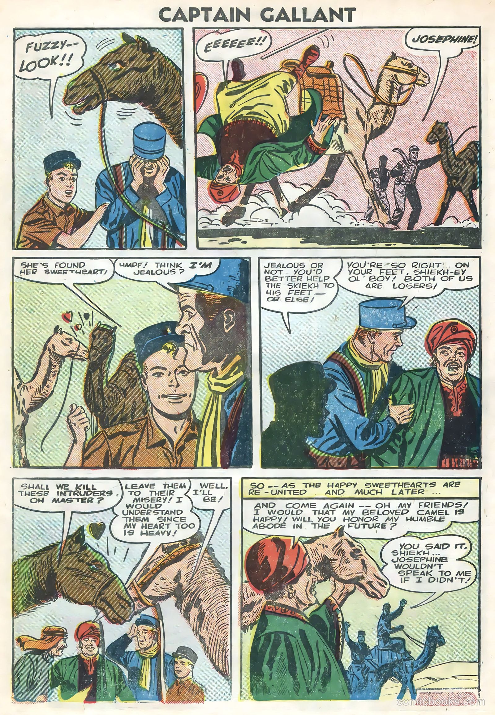 Captain Gallant #3 (1956) — page 30 of 36