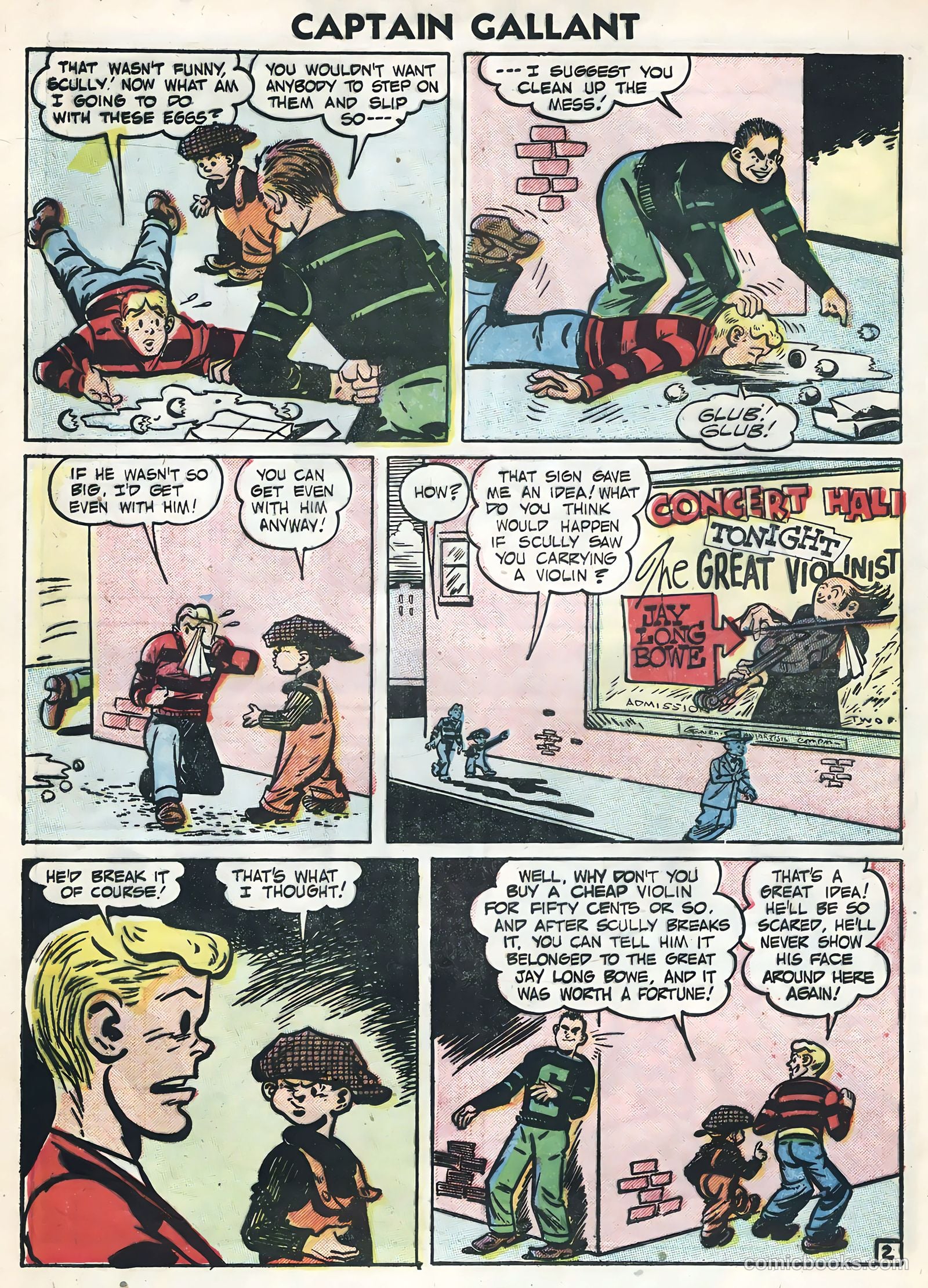 Captain Gallant #3 (1956) — page 32 of 36