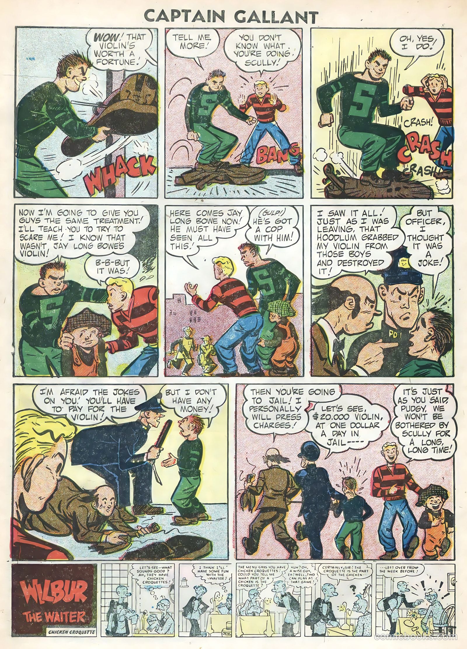 Captain Gallant #3 (1956) — page 34 of 36