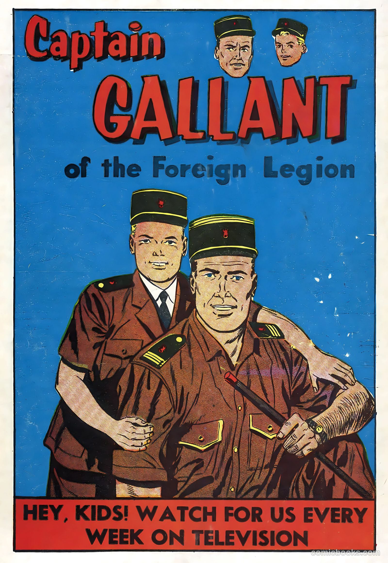 Captain Gallant #3 (1956) — page 36 of 36
