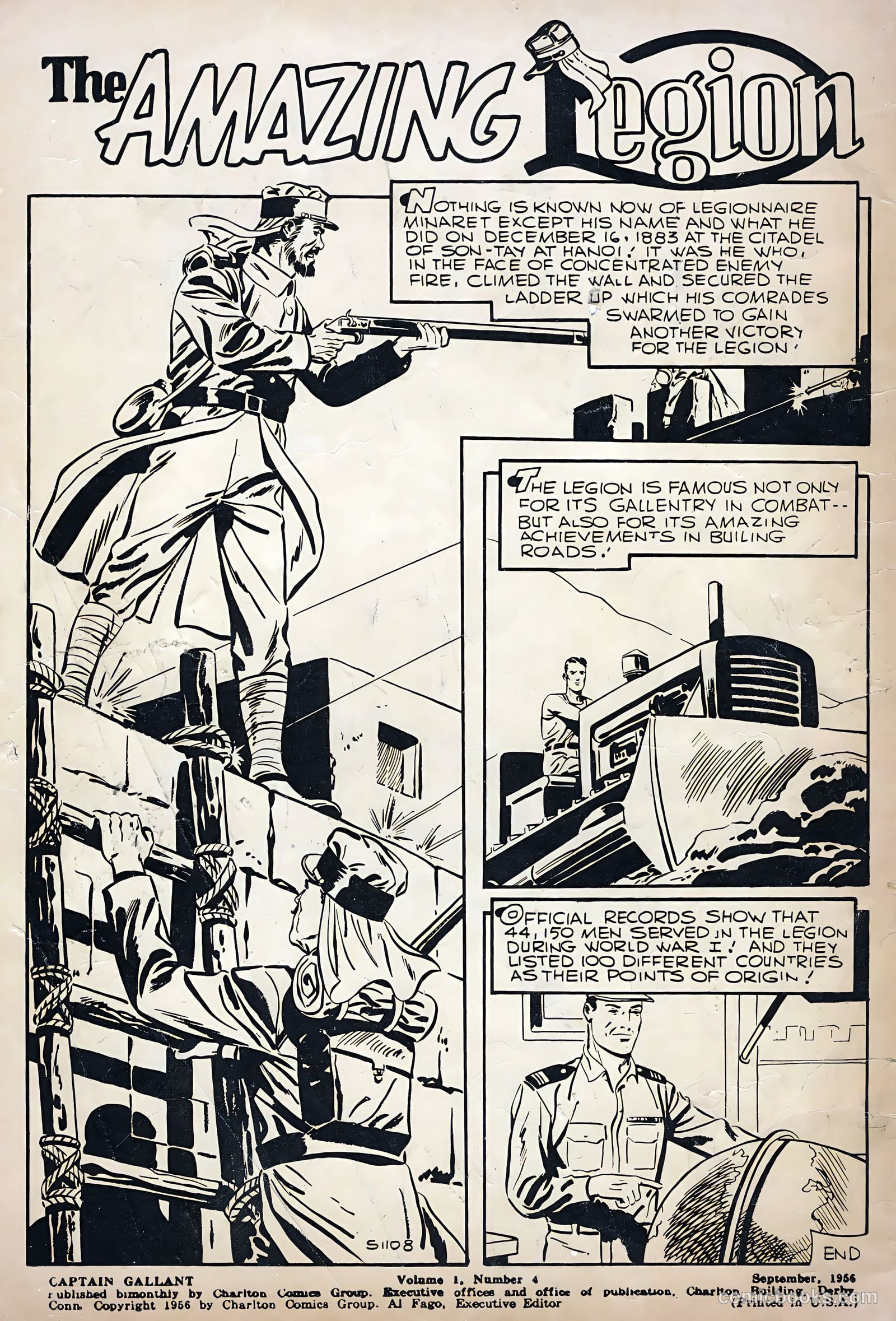 Captain Gallant #4 (1956) — page 2 of 36