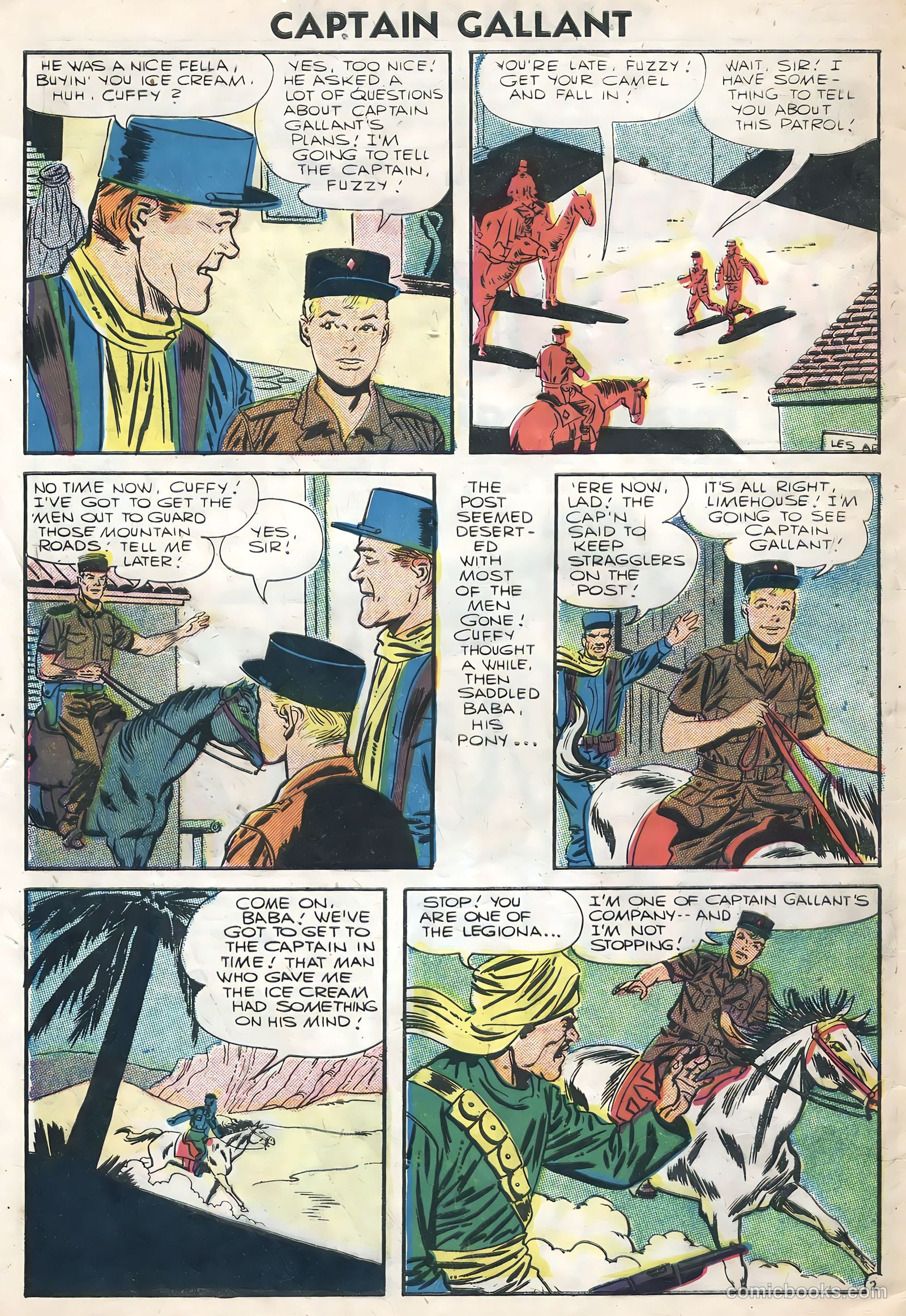 Captain Gallant #4 (1956) — page 4 of 36