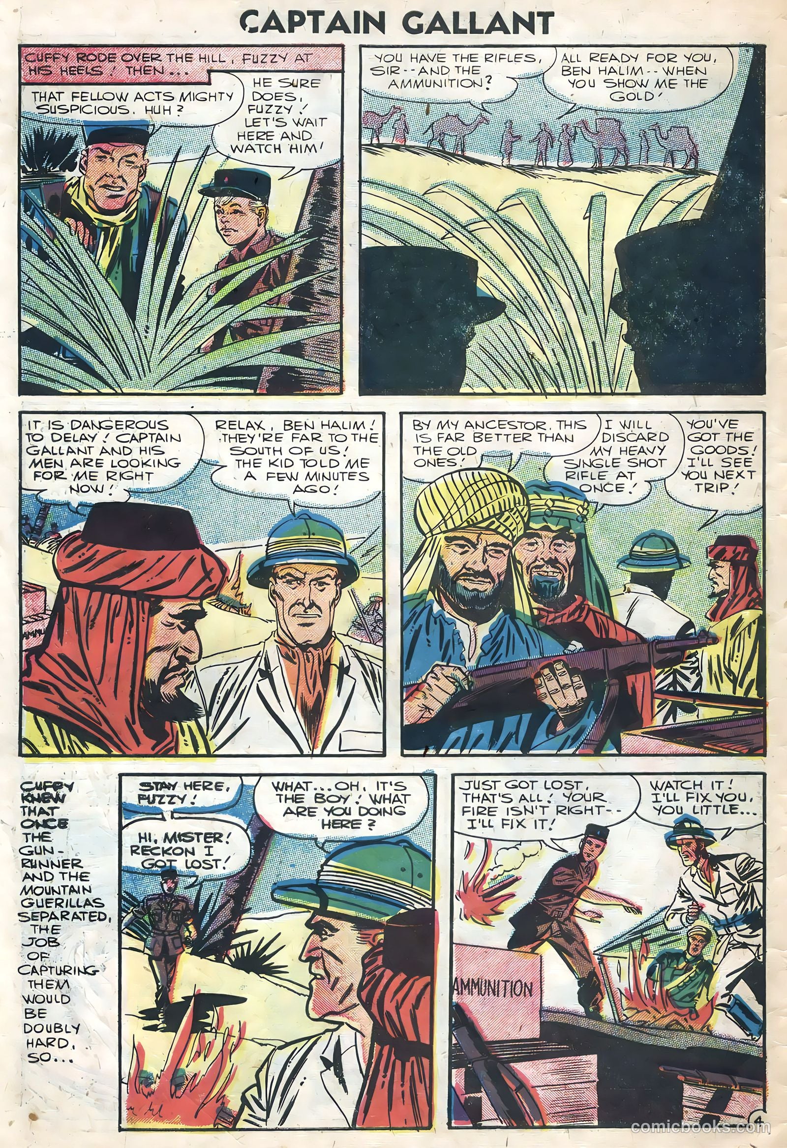 Captain Gallant #4 (1956) — page 6 of 36