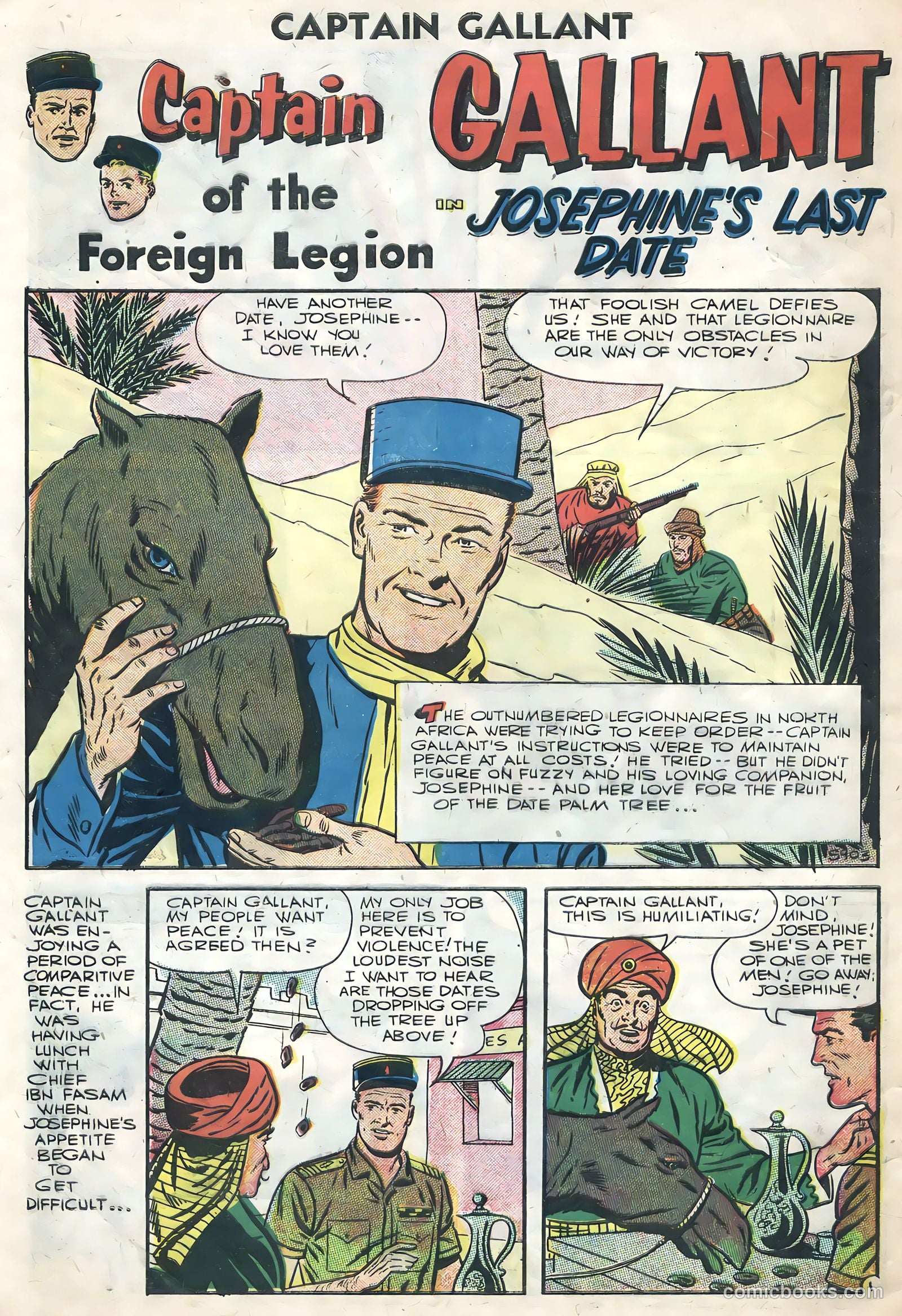 Captain Gallant #4 (1956) — page 8 of 36