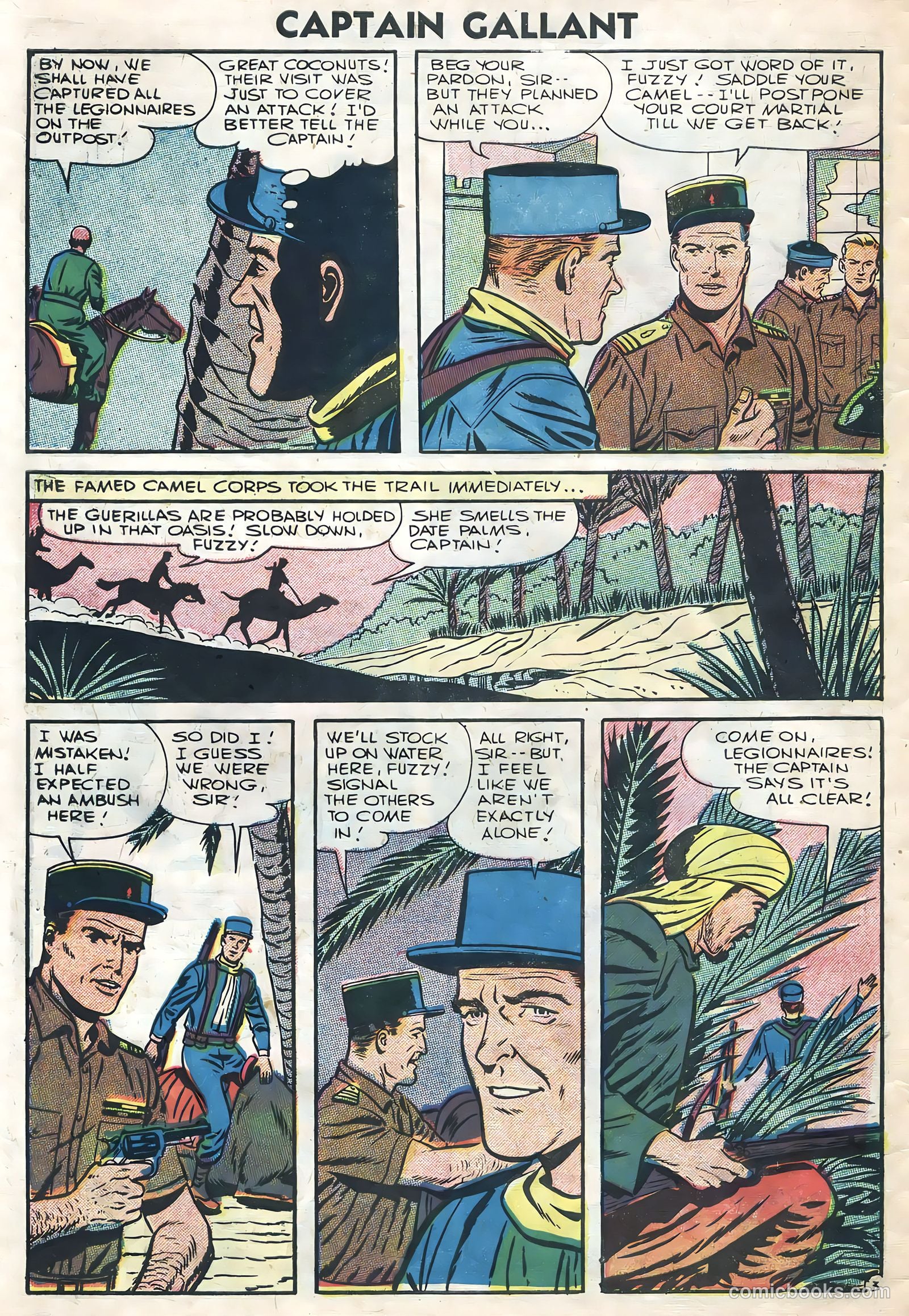 Captain Gallant #4 (1956) — page 10 of 36