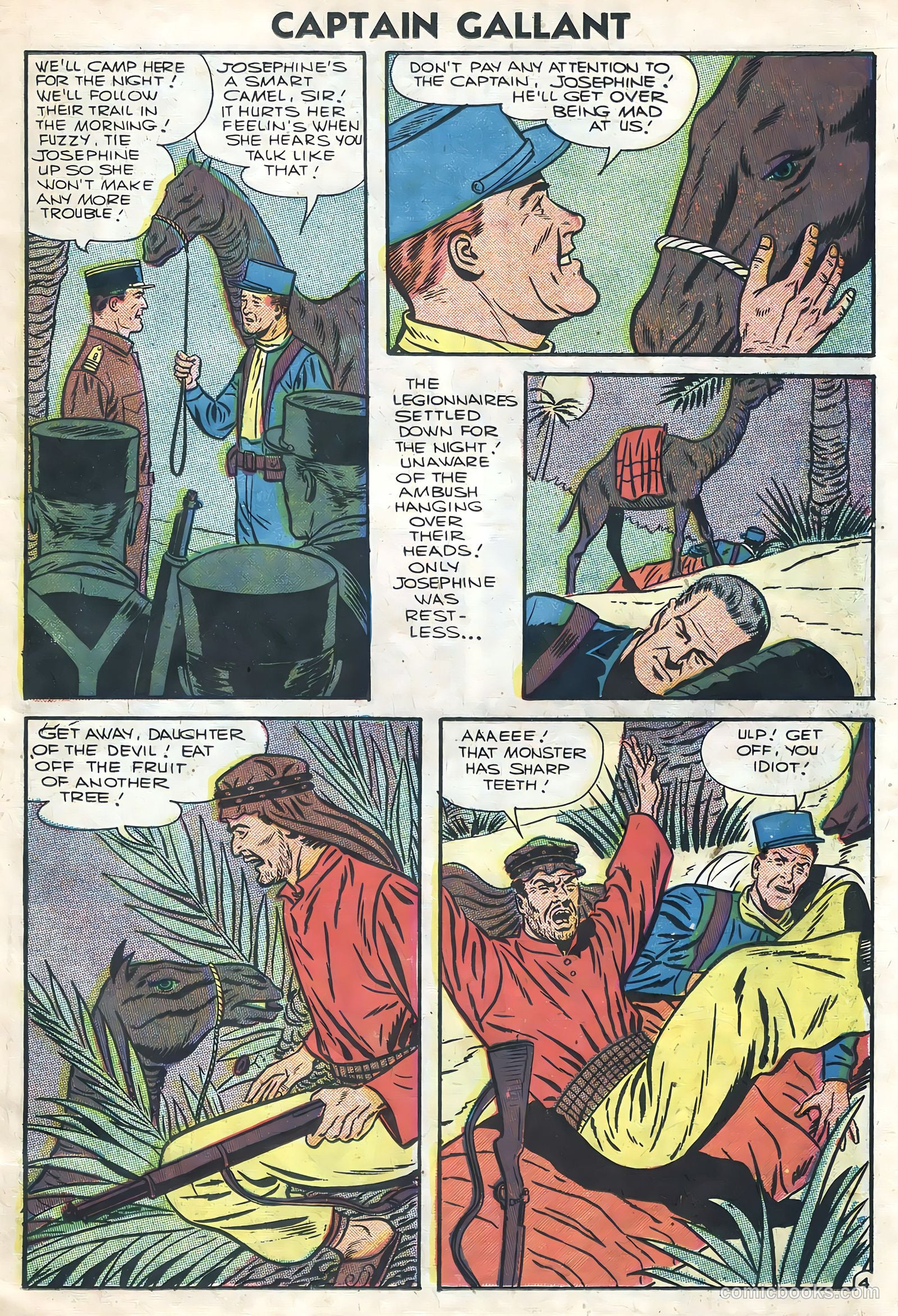Captain Gallant #4 (1956) — page 11 of 36
