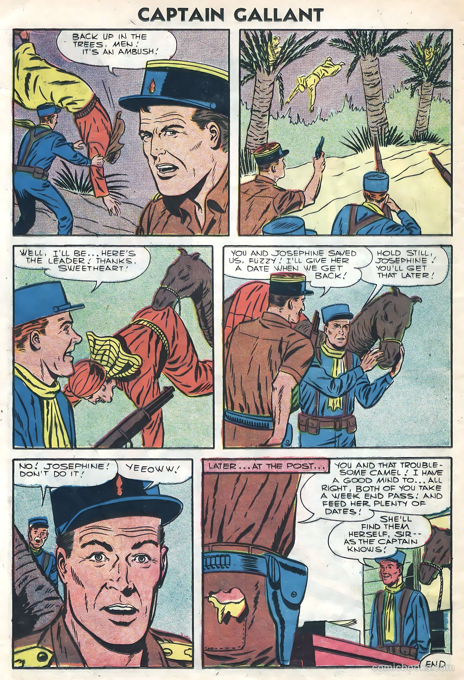 Captain Gallant #4 (1956) — page 12 of 36