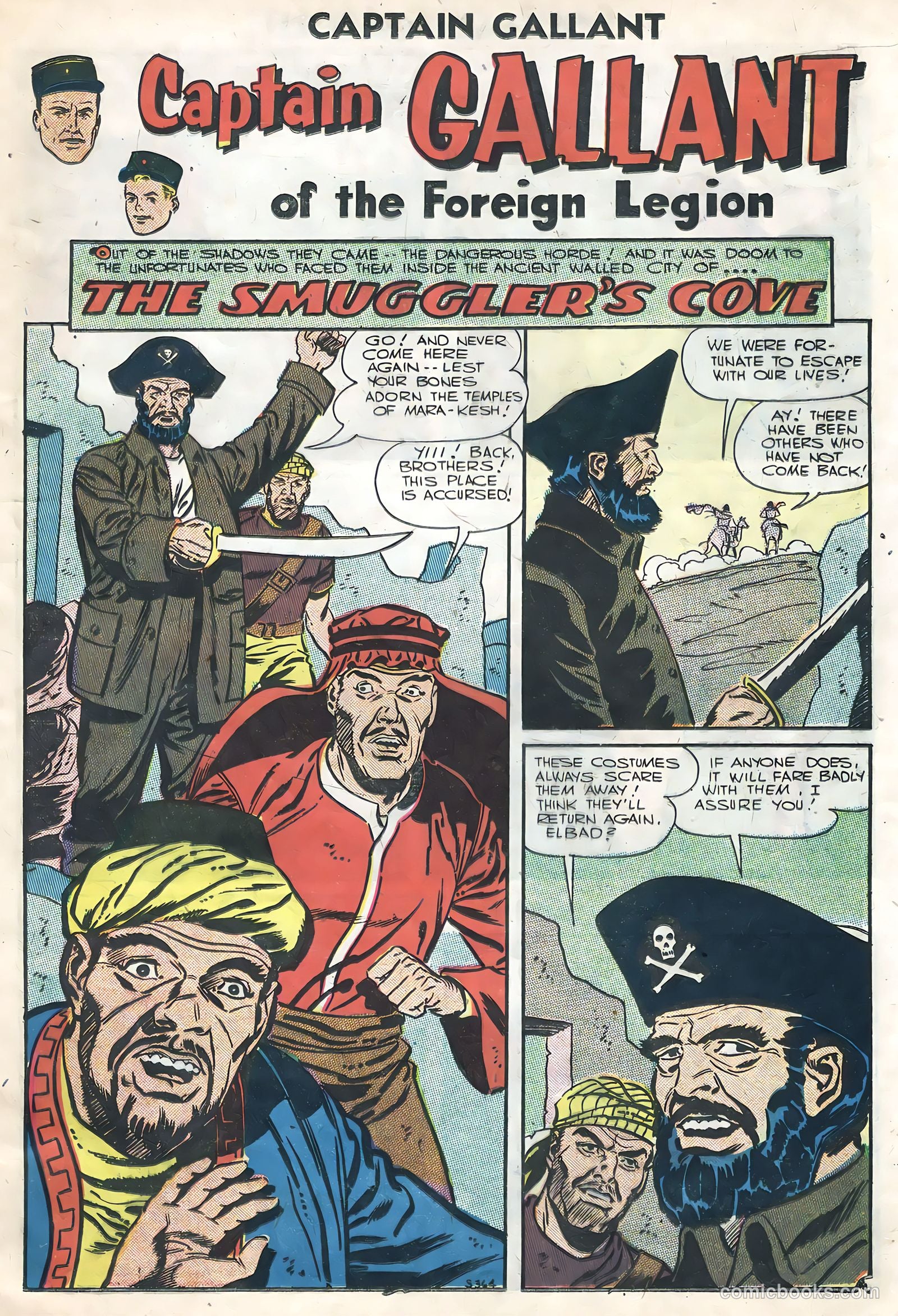 Captain Gallant #4 (1956) — page 13 of 36