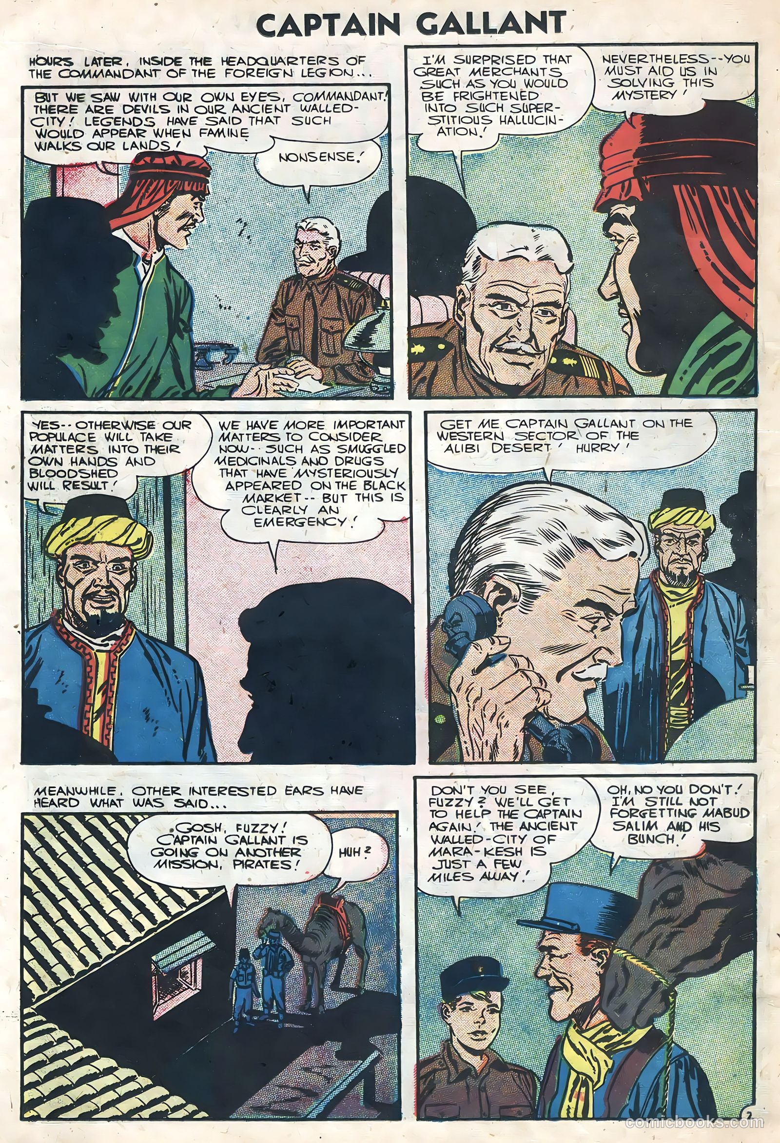Captain Gallant #4 (1956) — page 14 of 36