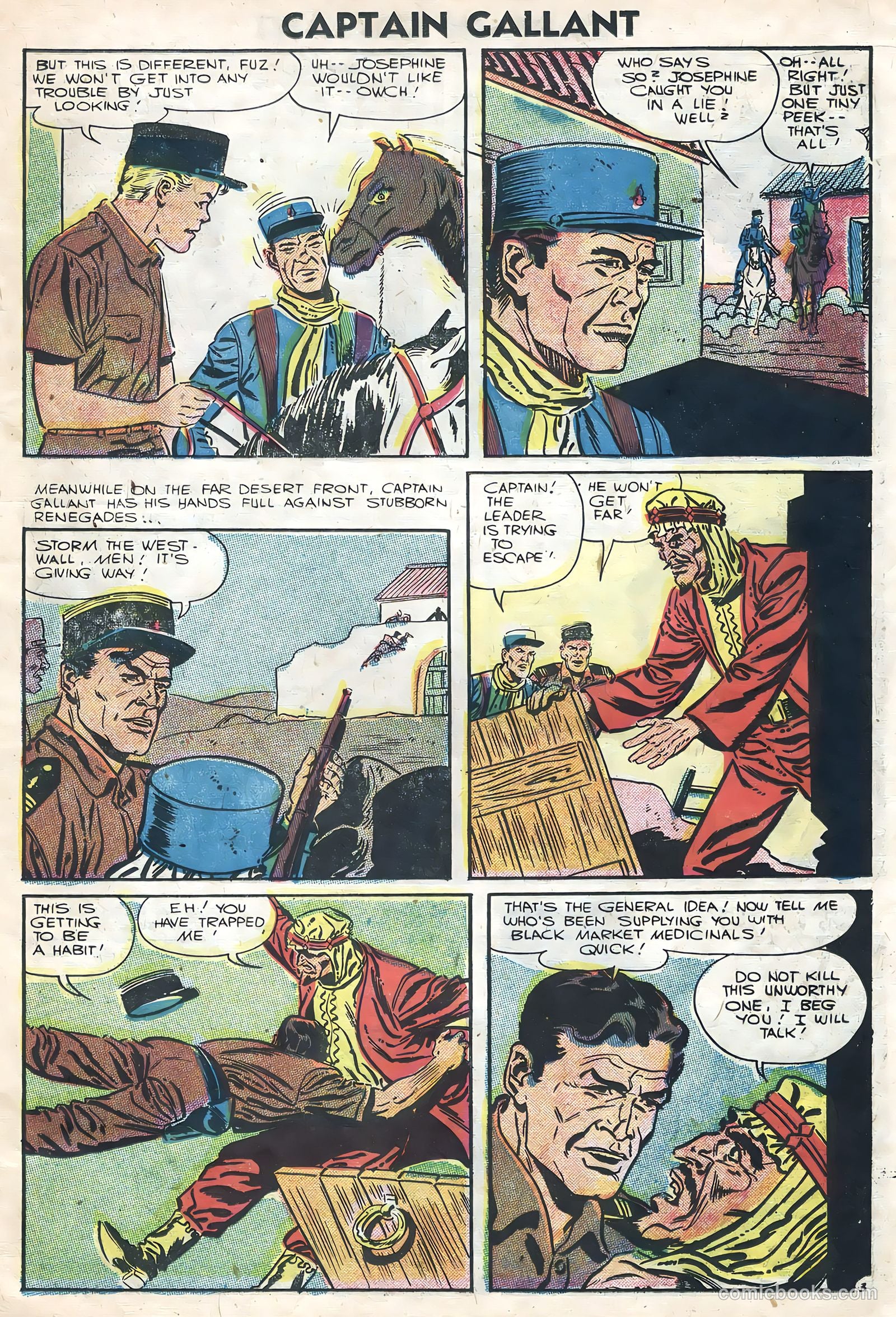 Captain Gallant #4 (1956) — page 15 of 36