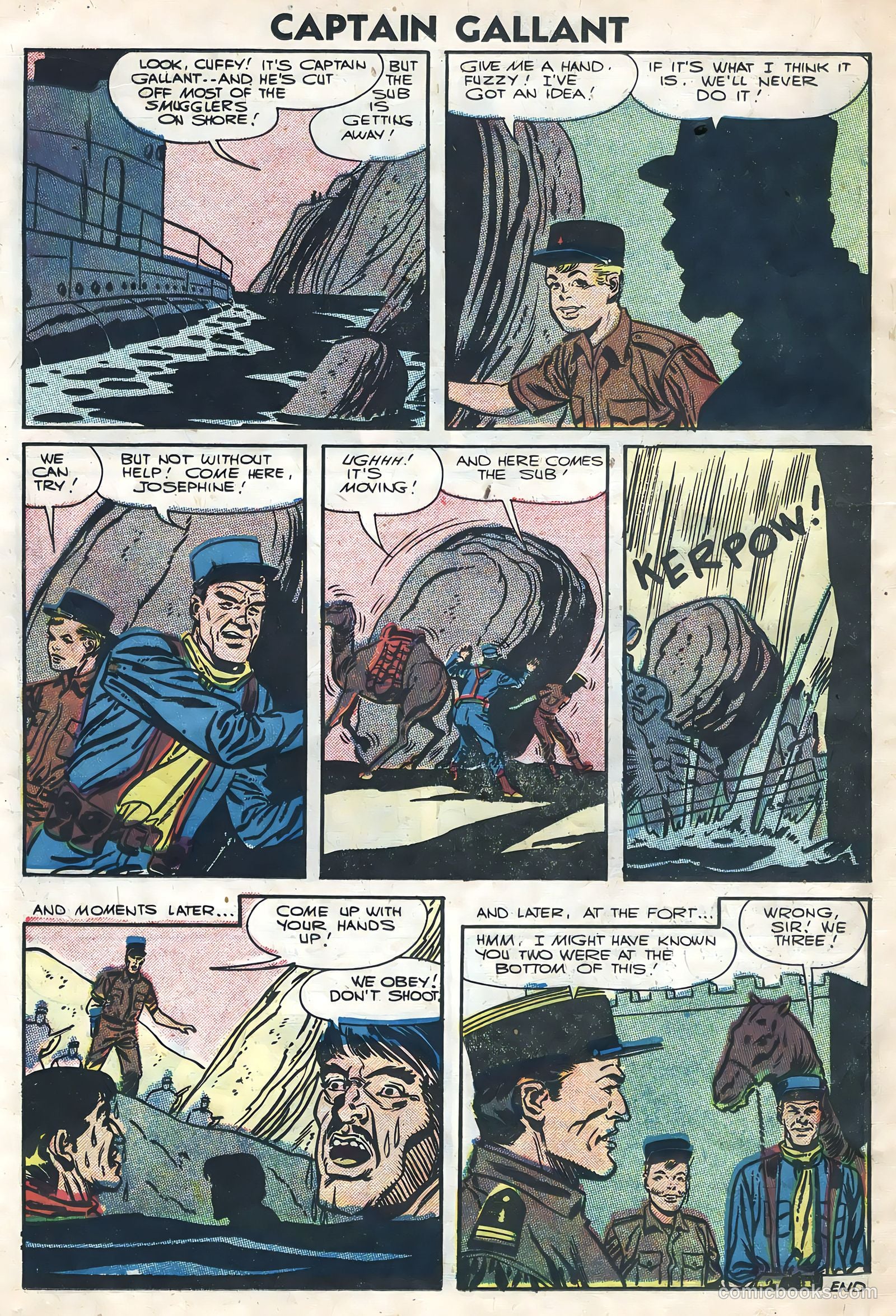 Captain Gallant #4 (1956) — page 18 of 36