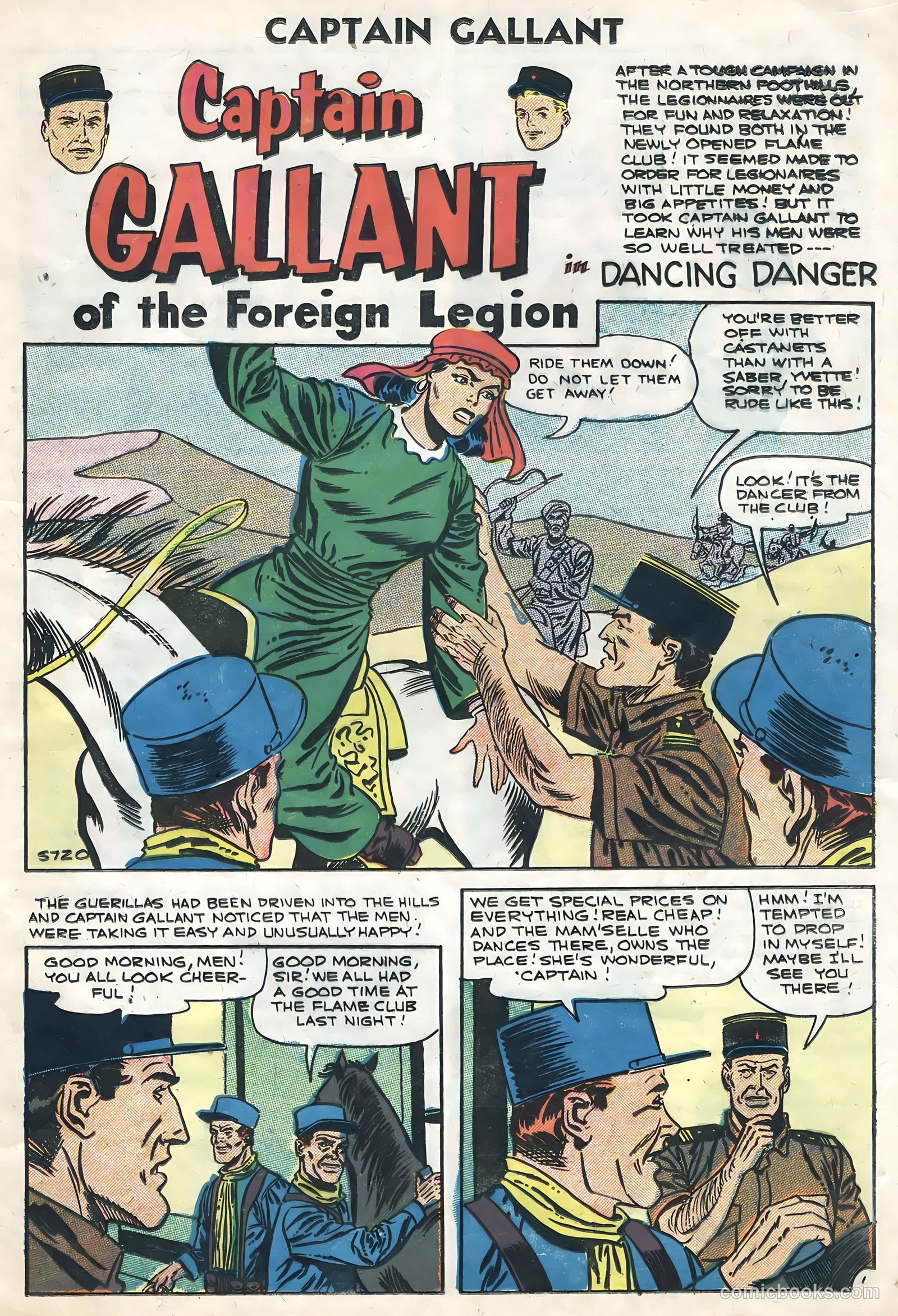 Captain Gallant #4 (1956) — page 21 of 36