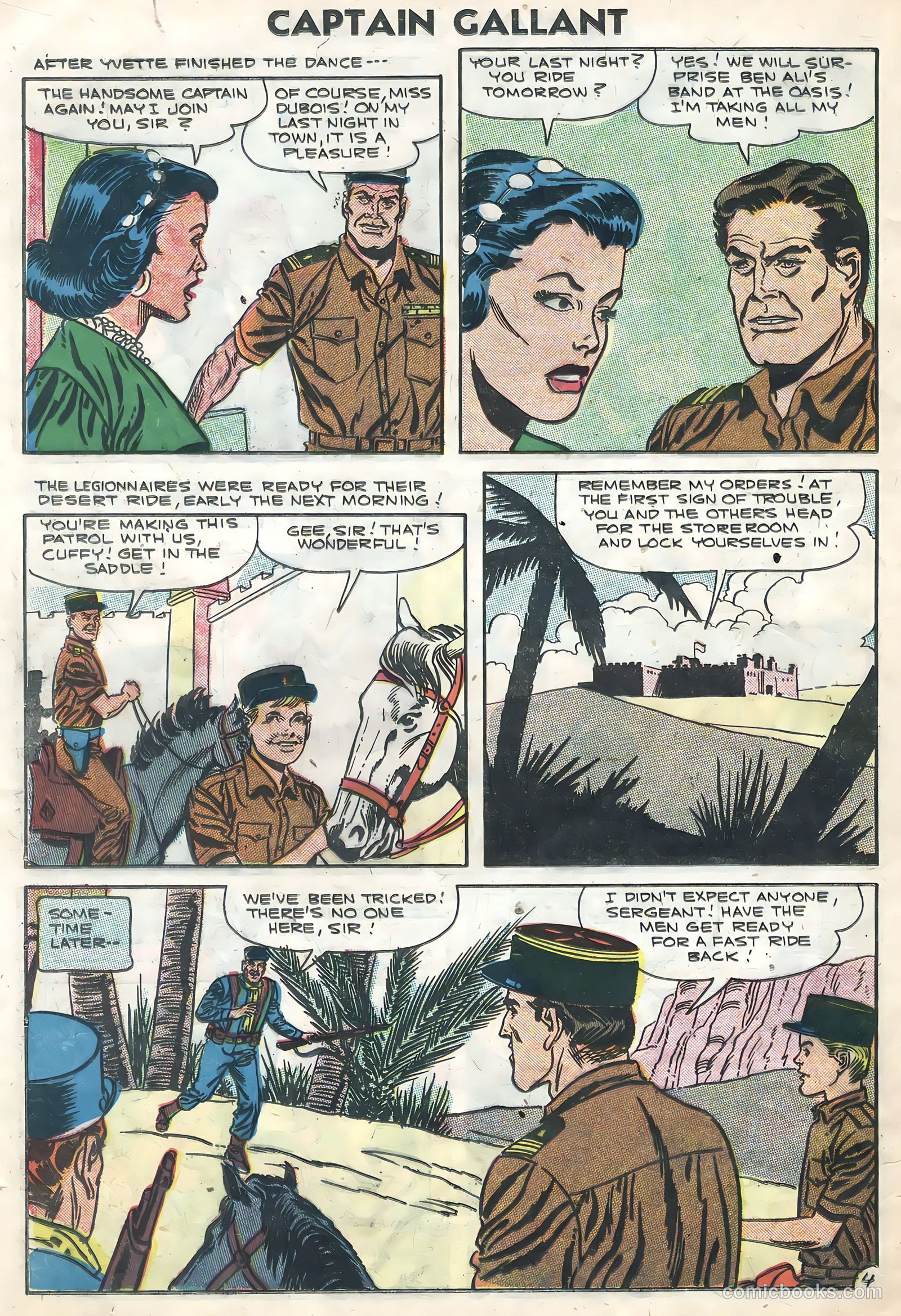 Captain Gallant #4 (1956) — page 24 of 36