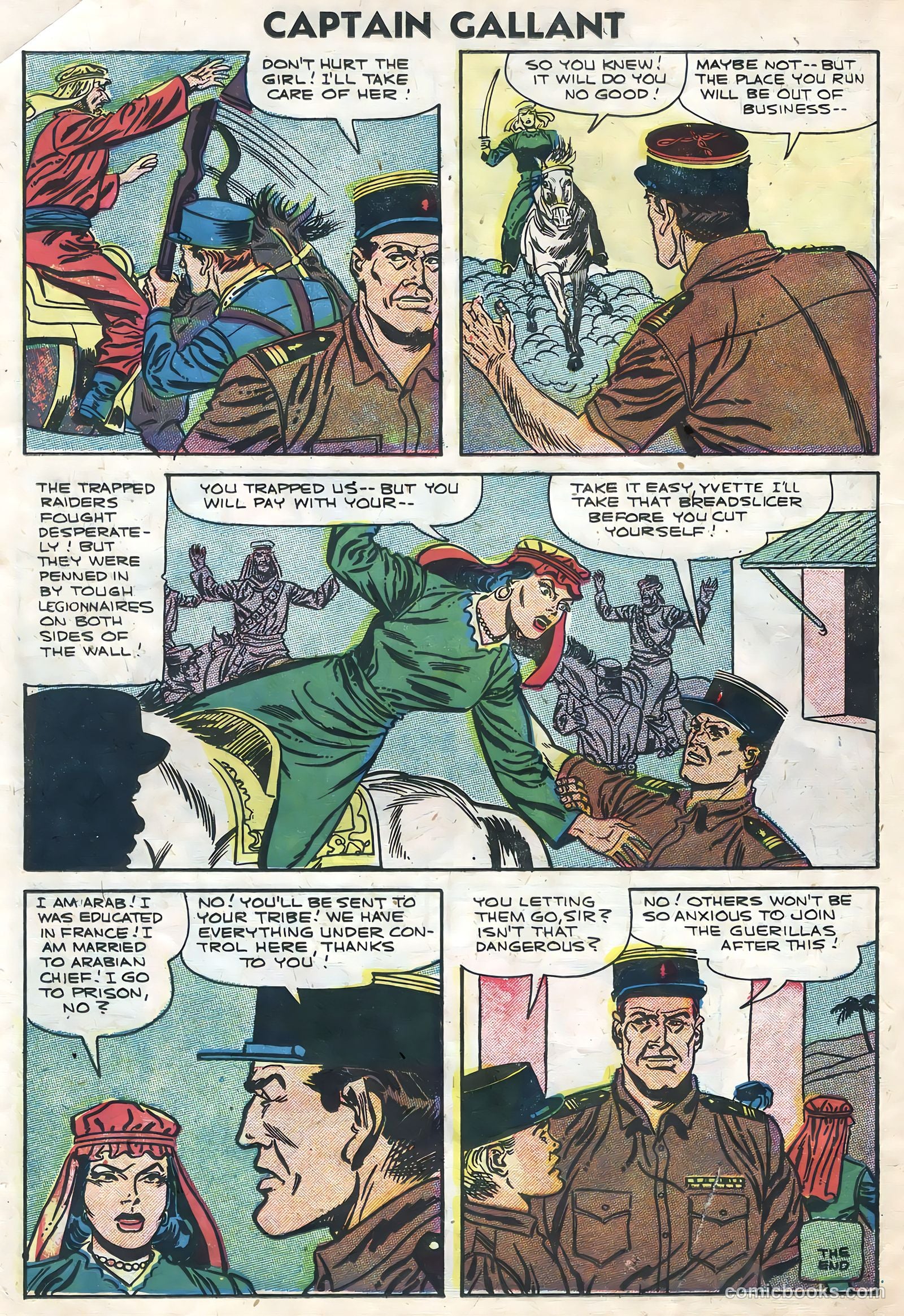 Captain Gallant #4 (1956) — page 26 of 36