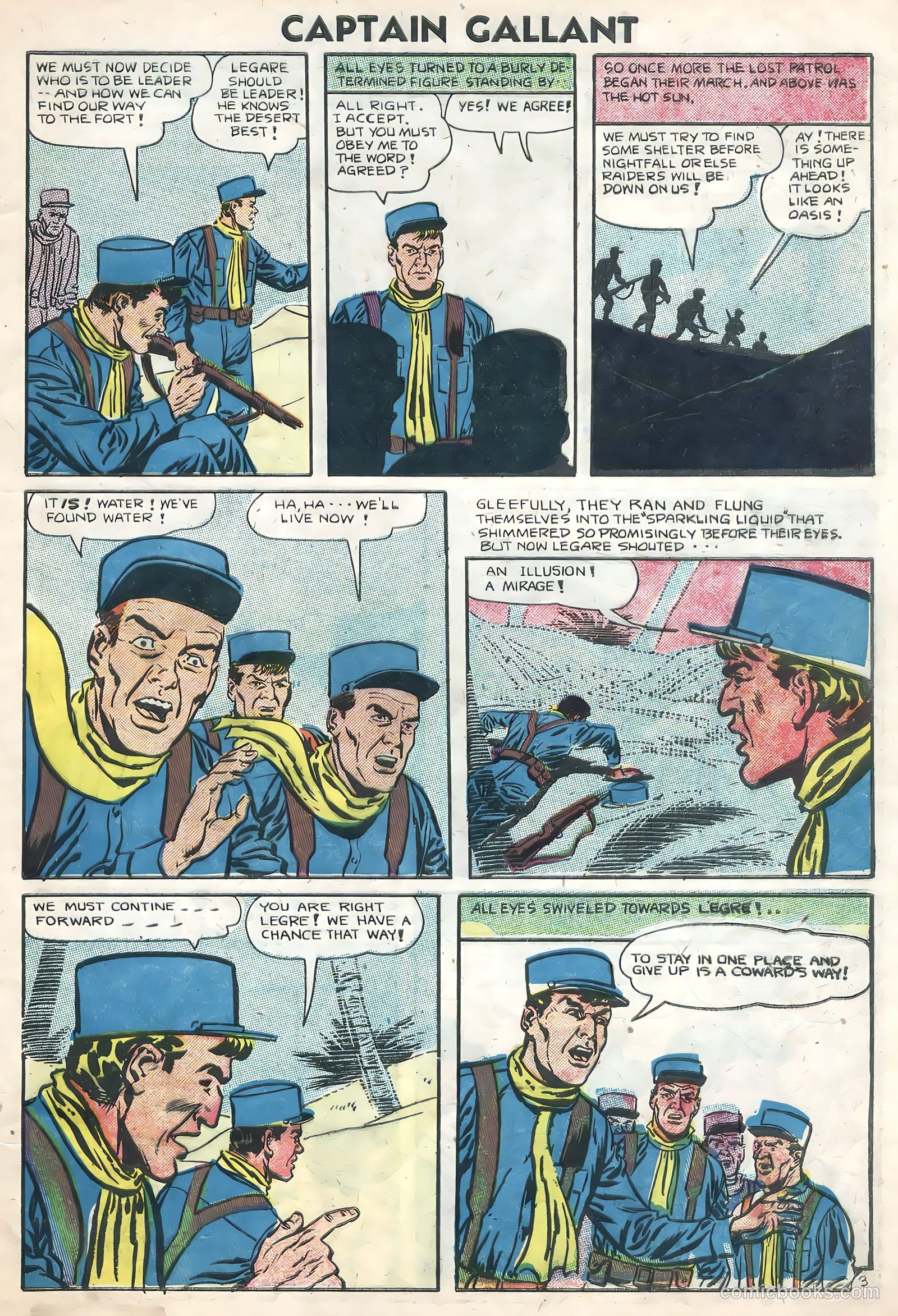 Captain Gallant #4 (1956) — page 29 of 36