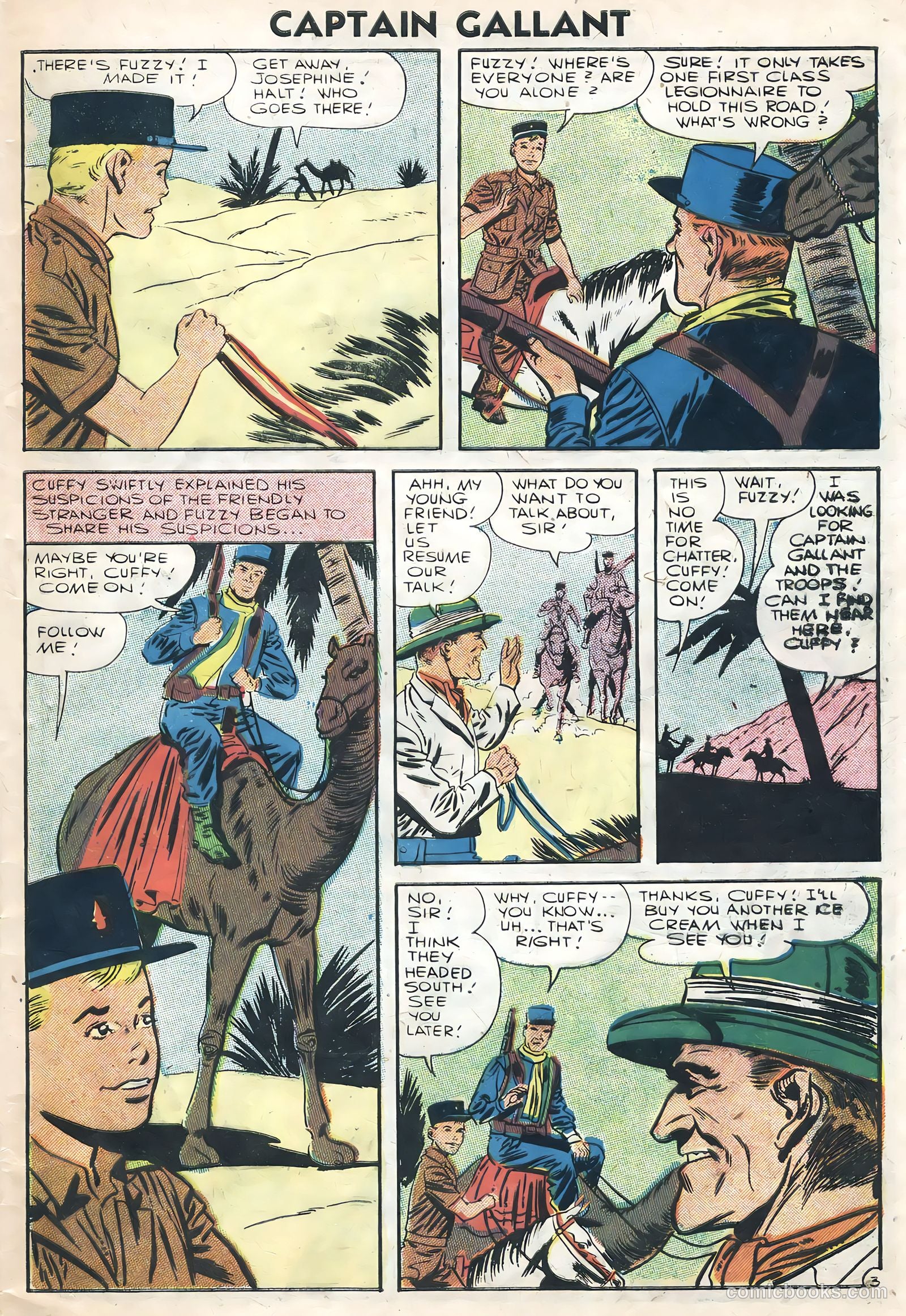 Captain Gallant #4 (1956) — page 5 of 36