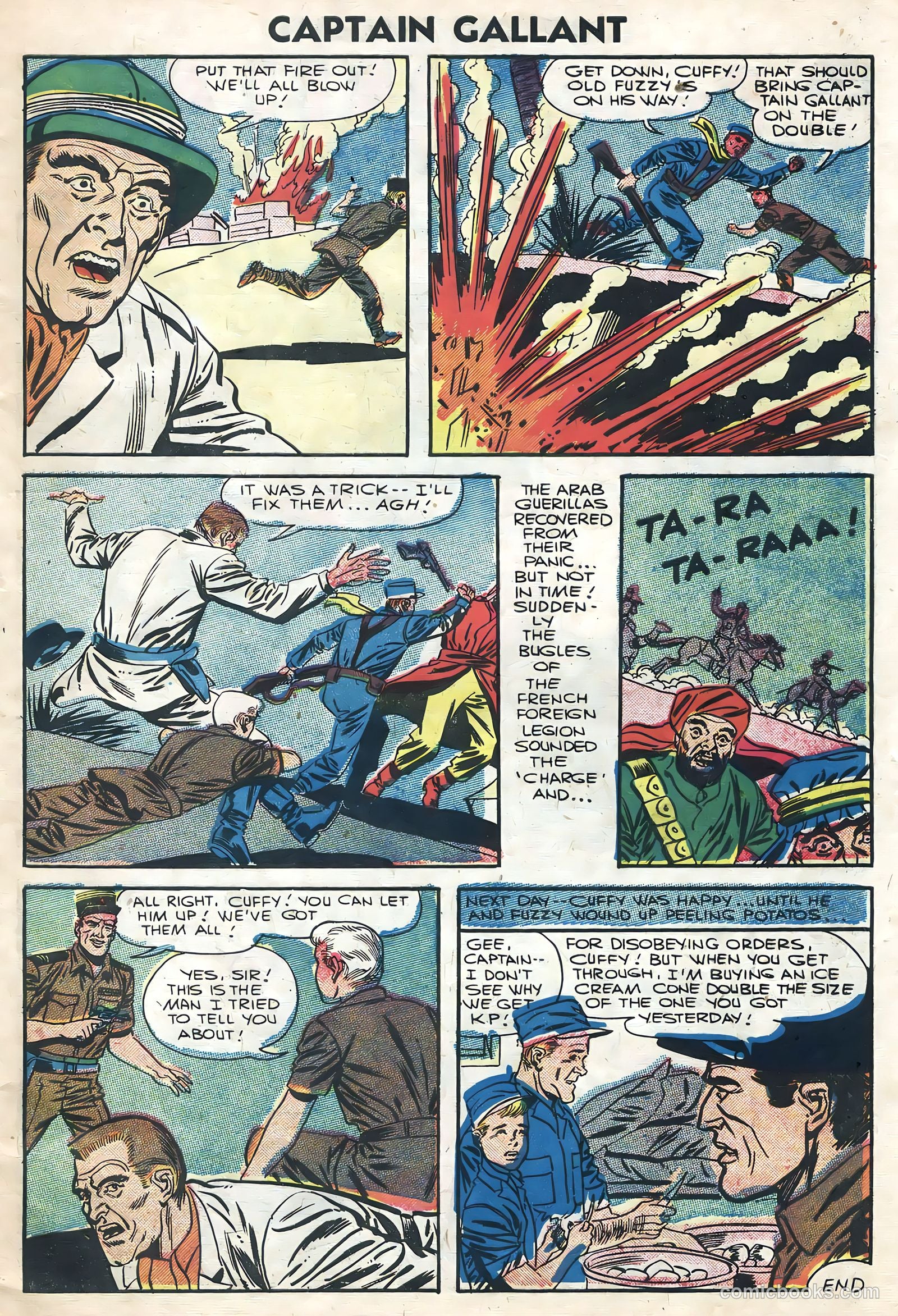 Captain Gallant #4 (1956) — page 7 of 36