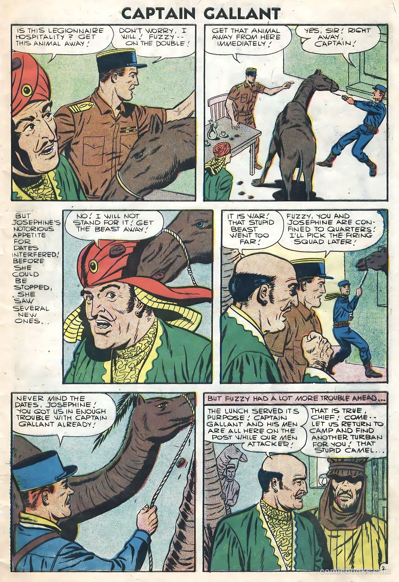 Captain Gallant #4 (1956) — page 9 of 36