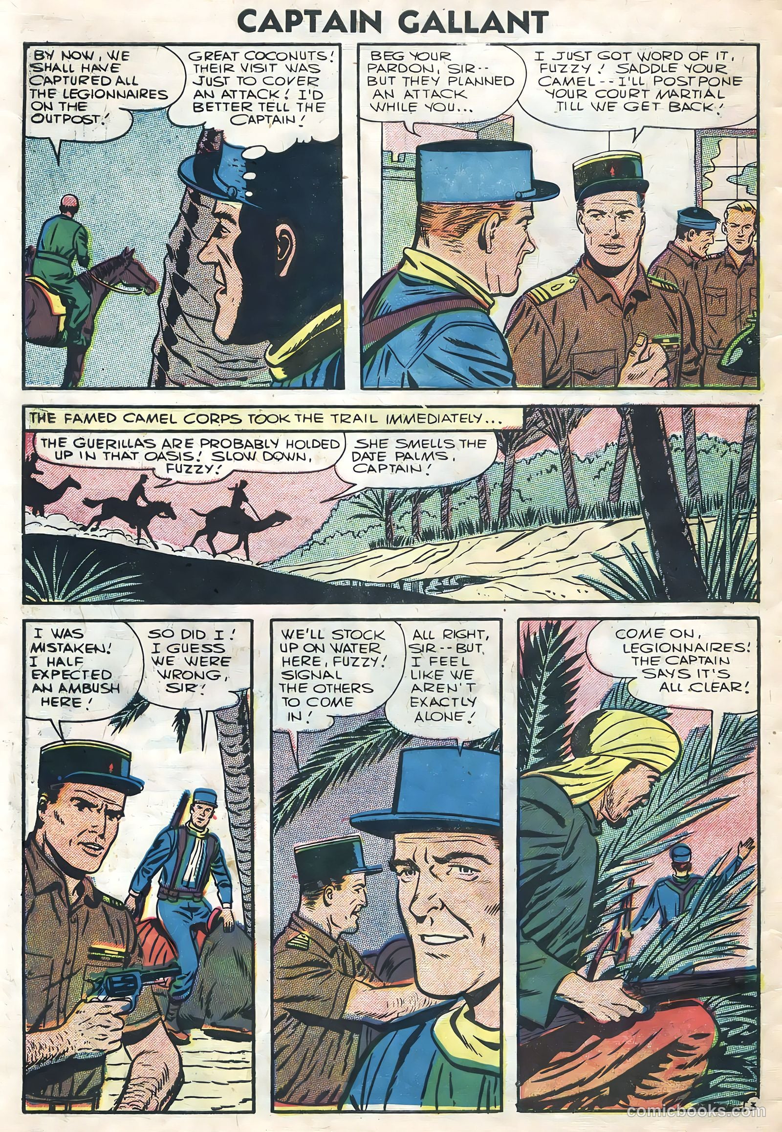 Captain Gallant #4 (1956) — page 10 of 36