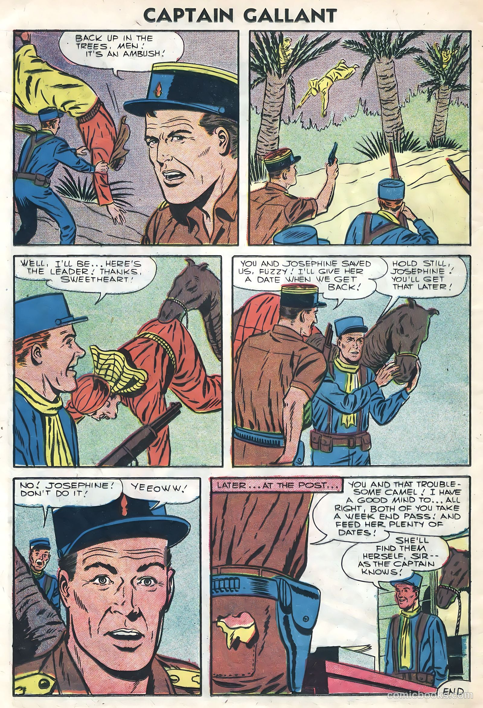 Captain Gallant #4 (1956) — page 12 of 36