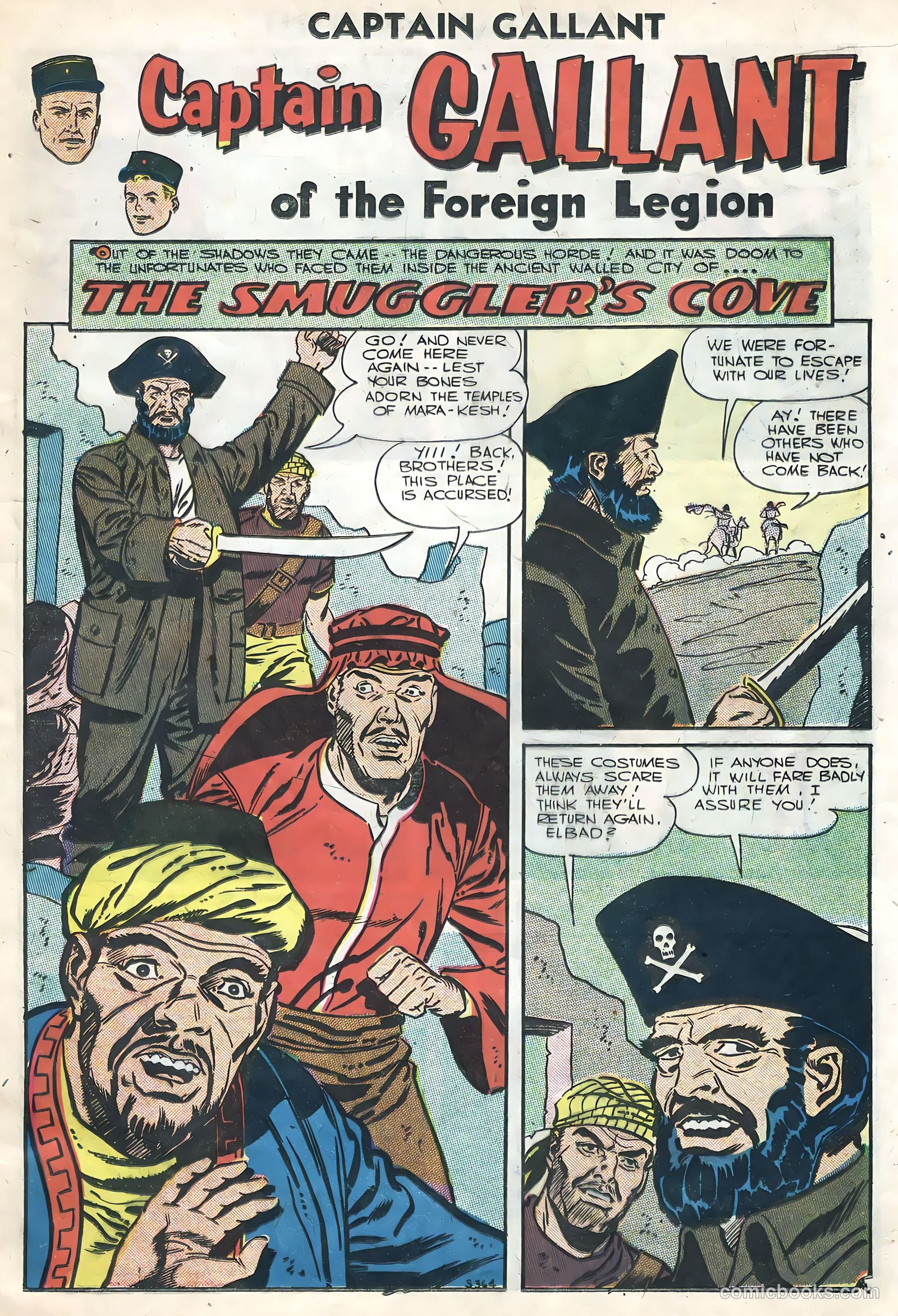 Captain Gallant #4 (1956) — page 13 of 36