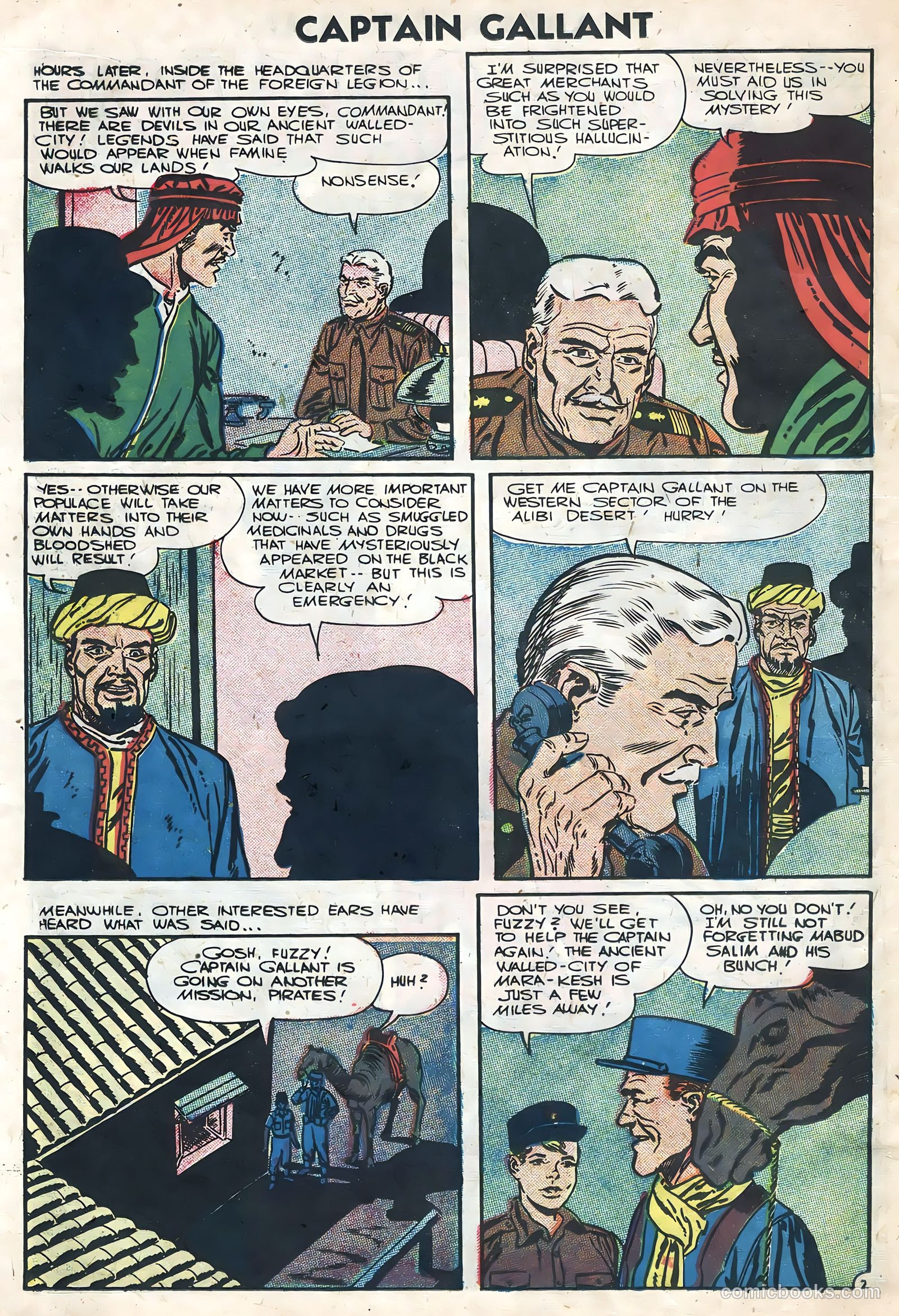 Captain Gallant #4 (1956) — page 14 of 36