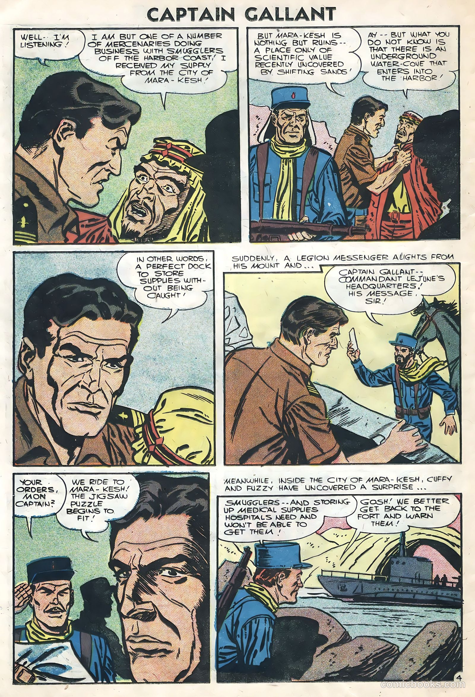 Captain Gallant #4 (1956) — page 16 of 36