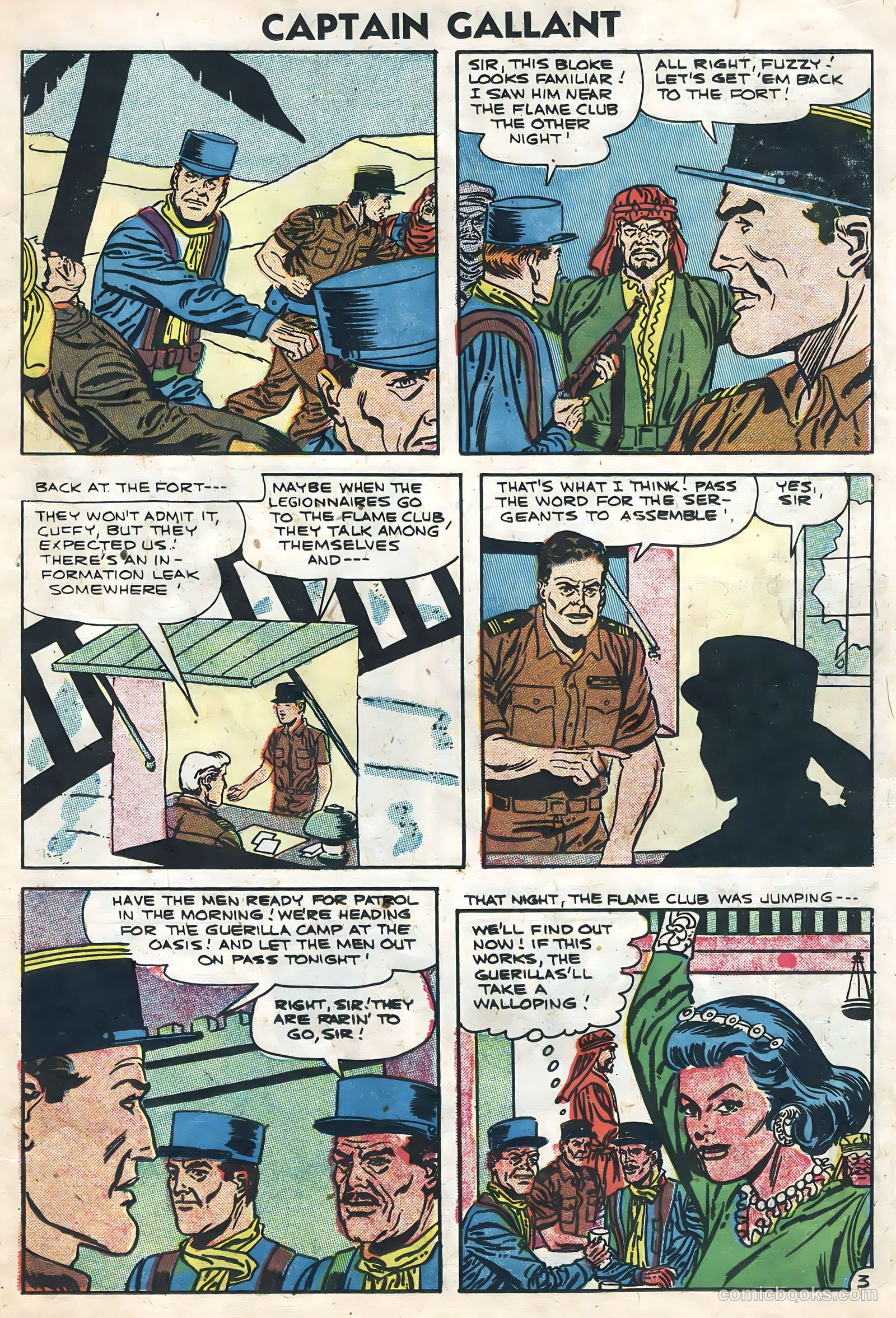 Captain Gallant #4 (1956) — page 23 of 36