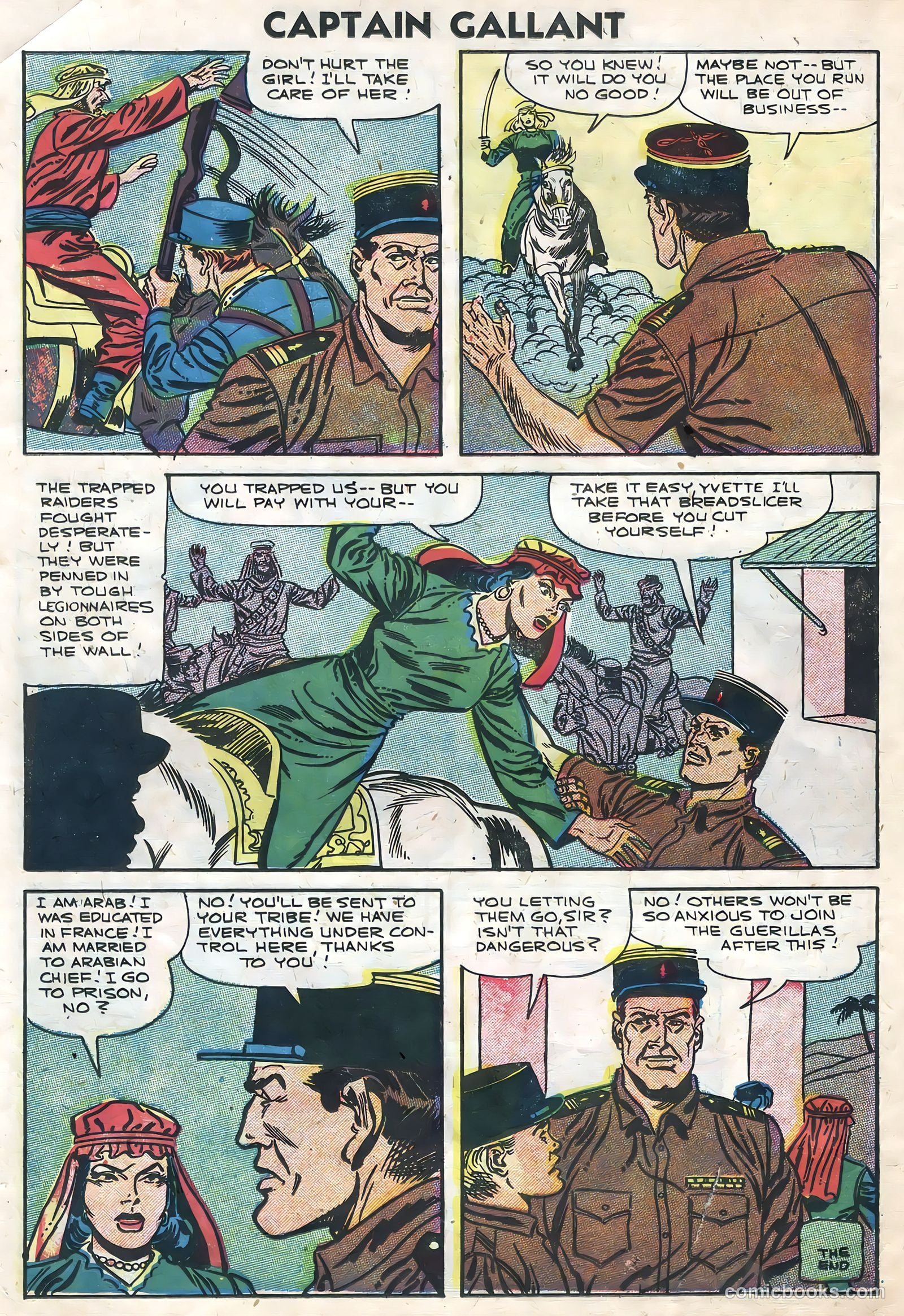 Captain Gallant #4 (1956) — page 26 of 36