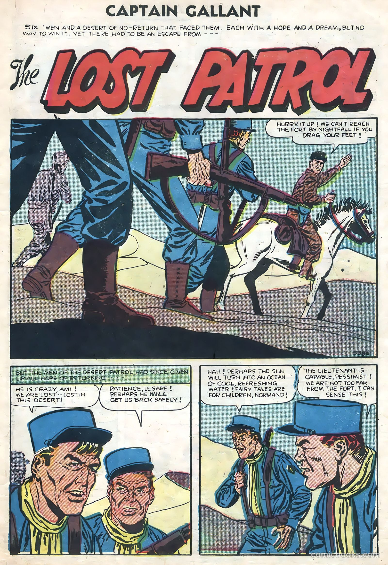 Captain Gallant #4 (1956) — page 27 of 36