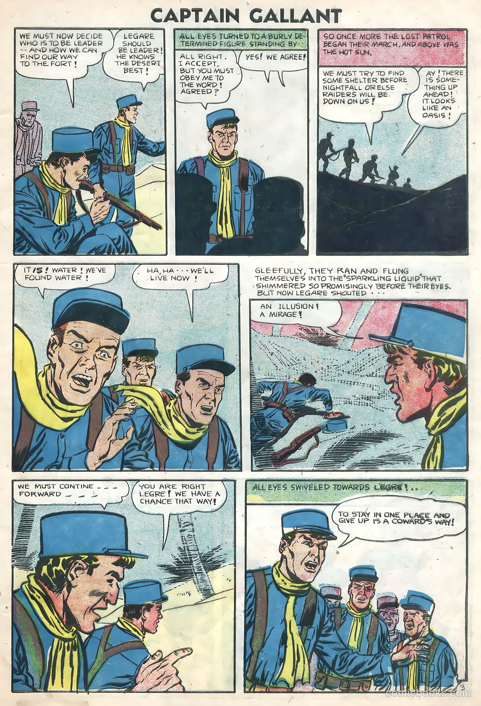 Captain Gallant #4 (1956) — page 29 of 36