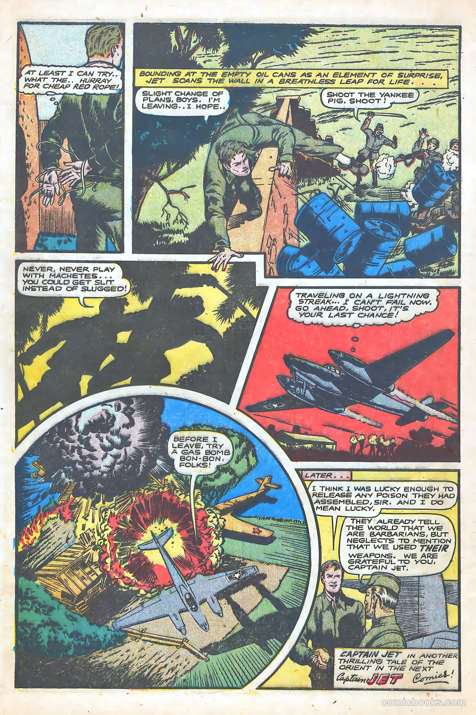 Captain Jet #1 (1952) — page 8 of 36