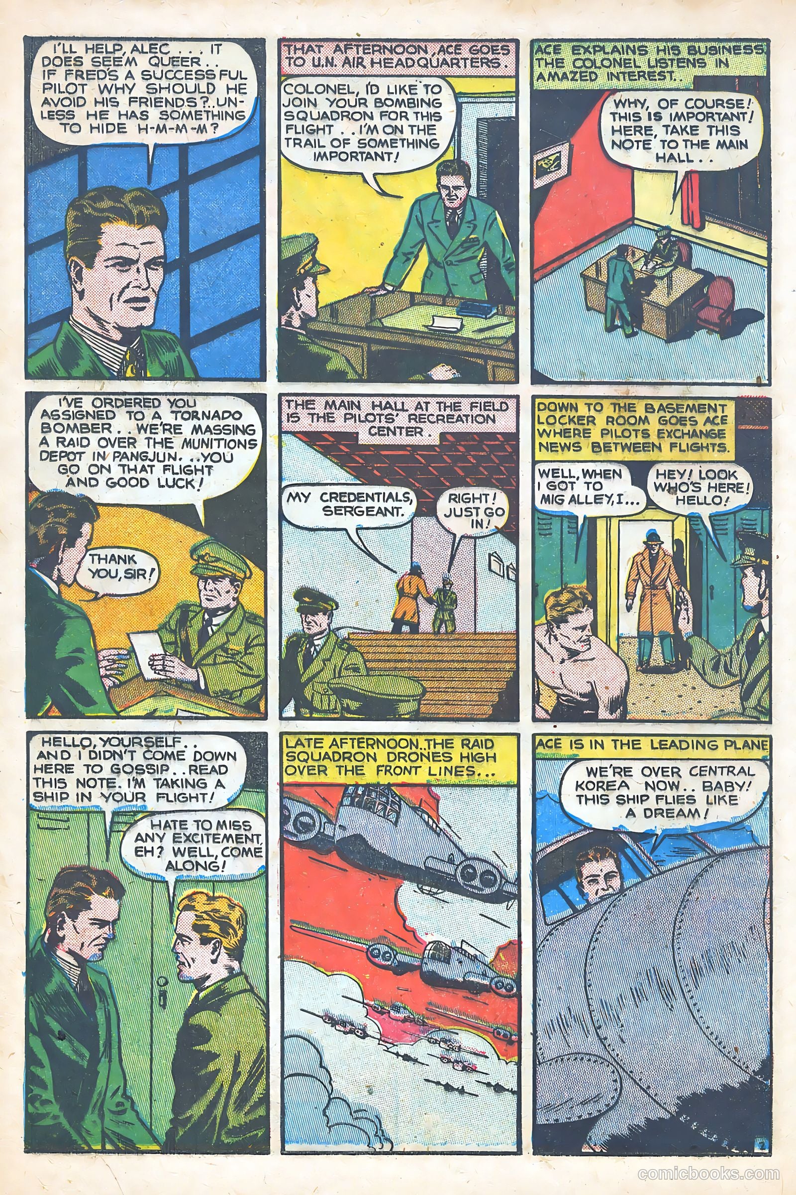 Captain Jet #1 (1952) — page 16 of 36