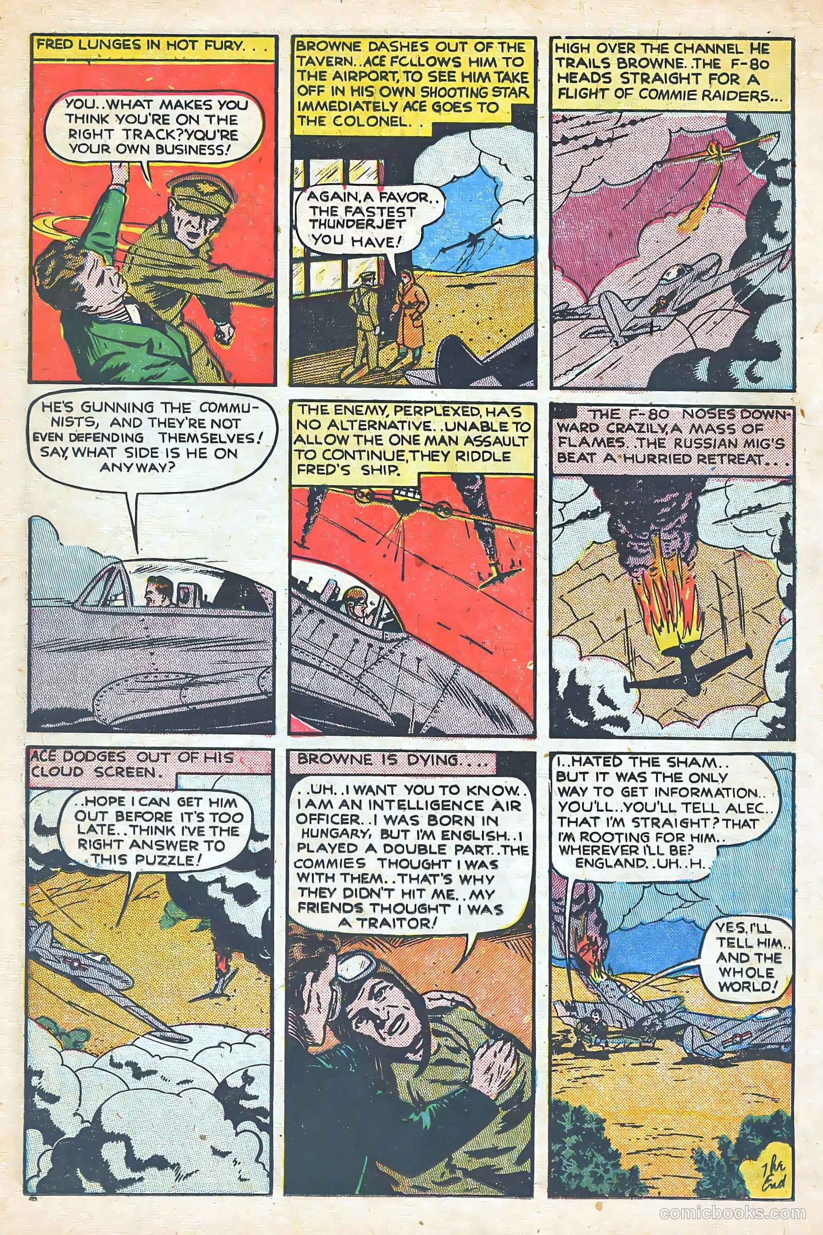 Captain Jet #1 (1952) — page 18 of 36